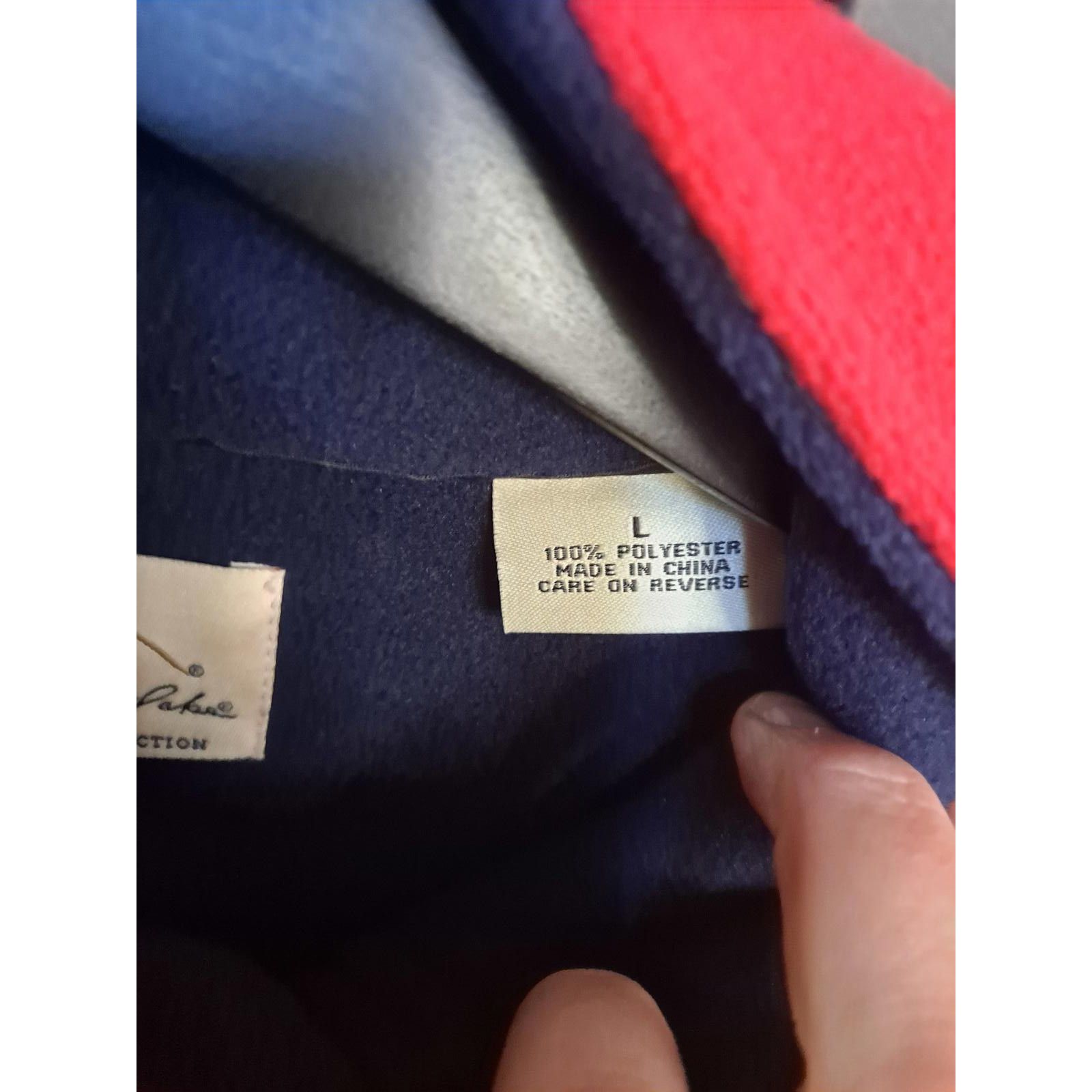 Other New Bob Timberlake Red Full Zipper Fleece Vest Size Large [B Size US L / EU 52-54 / 3 - 4 Thumbnail