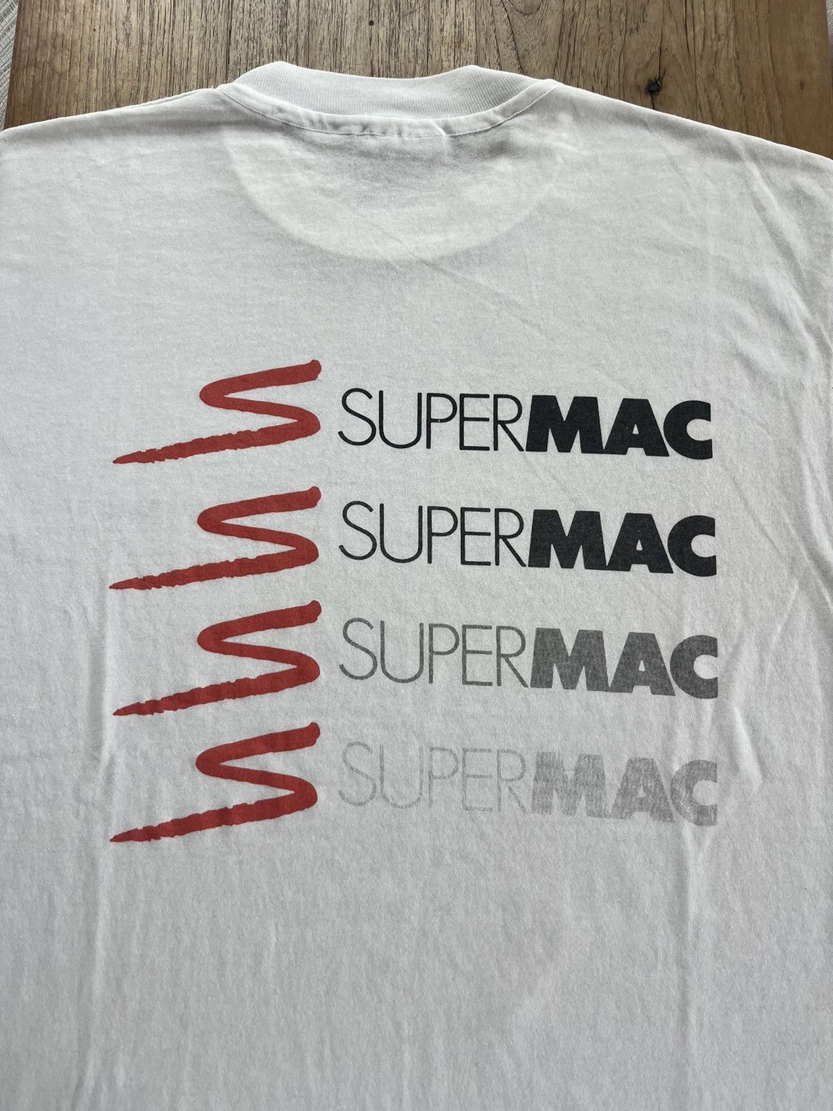 Apple × Mackintosh × Vintage Vintage S Sunper MAC technology by McIntosh Apple 80’s Tee’s Size US L / EU 52-54 / 3 - 8 Thumbnail