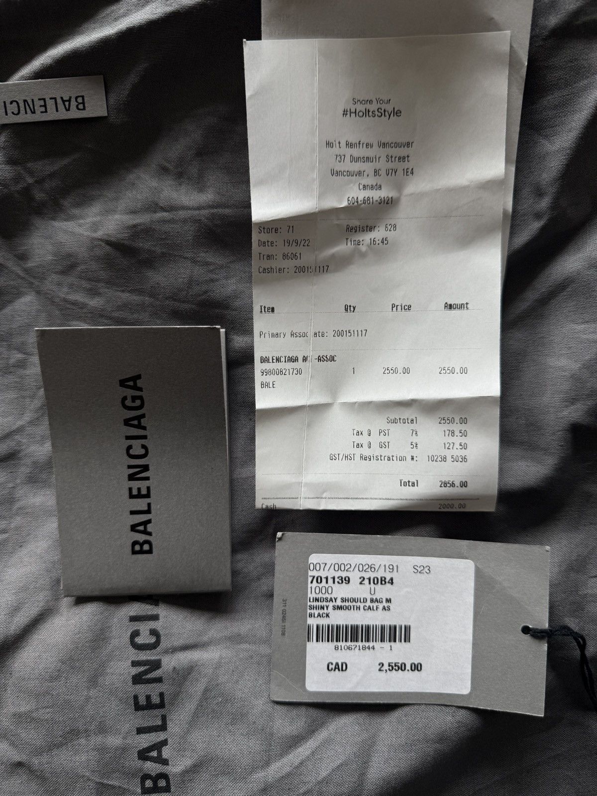 Balenciaga BALENCIAGA BELLA HADID LINDSAY BAG Size ONE SIZE - 11 Thumbnail
