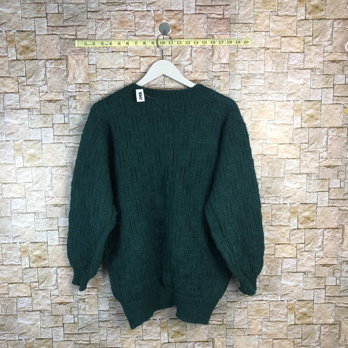 Vintage Japanese Brand Green Cardigan Knitwear #A938 Size M / US 6-8 / IT 42-44 - 9 Thumbnail