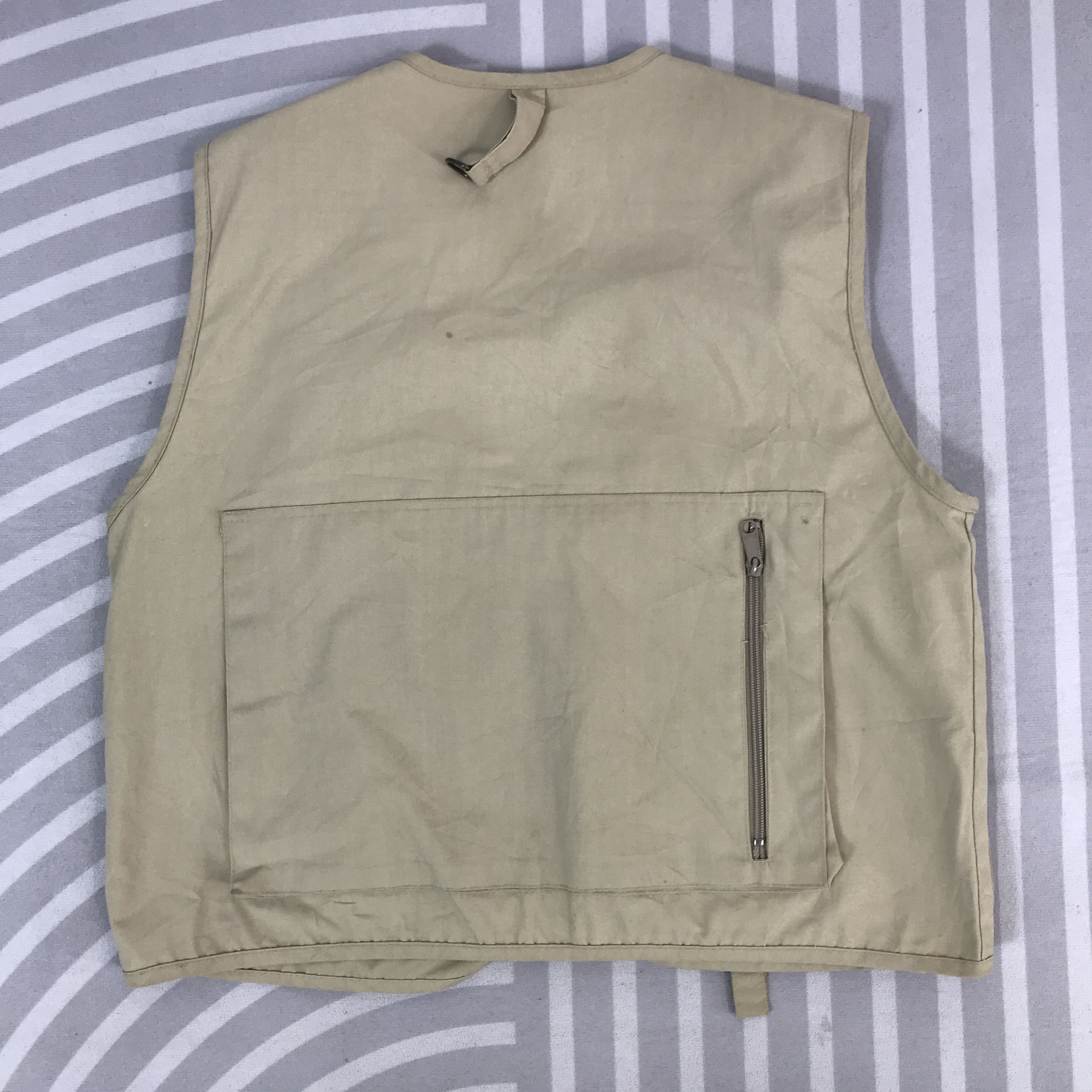 Japanese Brand Vintage Gett Tactical pocket Fishing design vest Jacket Size US L / EU 52-54 / 3 - 3 Thumbnail