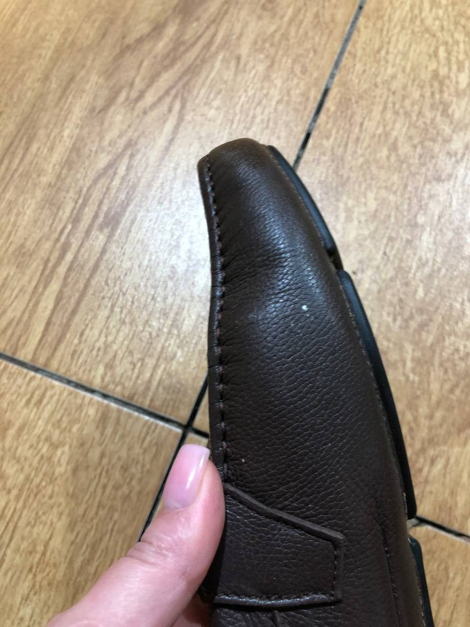 Versace Versace Leather Driving Loafer Shoes Size US 8 / EU 41 - 12 Thumbnail