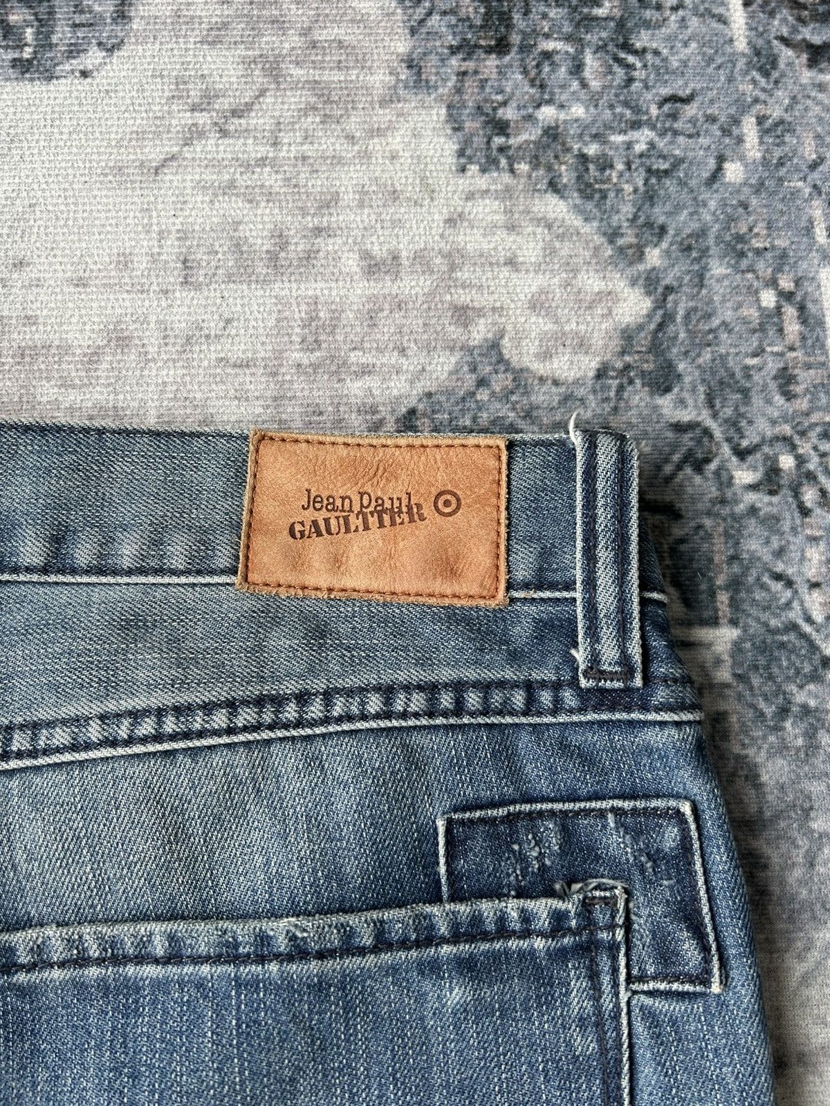 Jean Paul Gaultier JPG Patchwork Jeans Size US 35 - 13 Thumbnail