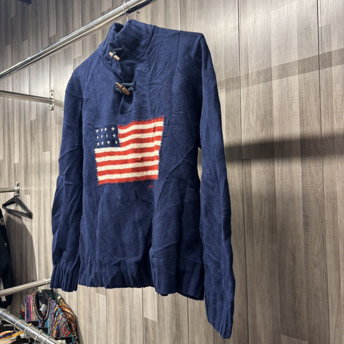 Polo Ralph Lauren Polo Ralph Lauren American Flag Sweater Size US M / EU 48-50 / 2 - 3 Thumbnail