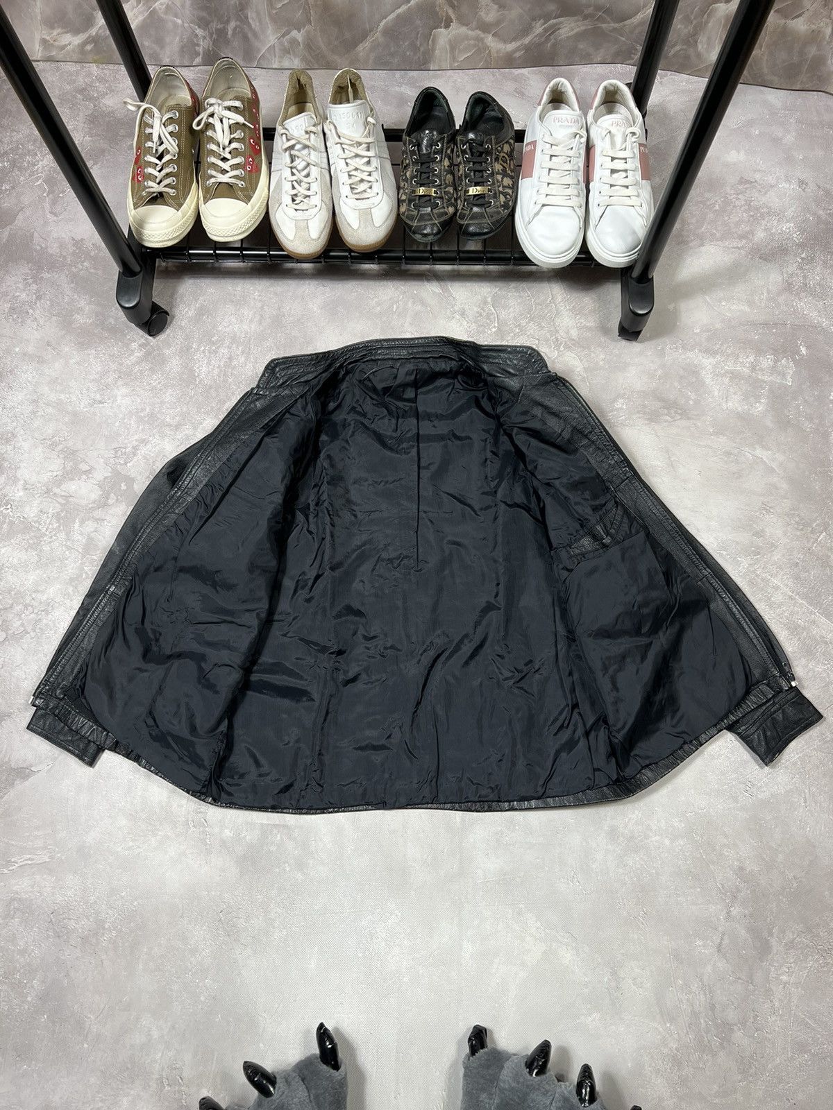Vintage Vintage Y2k Leather Jacket Size US M / EU 48-50 / 2 - 7 Thumbnail