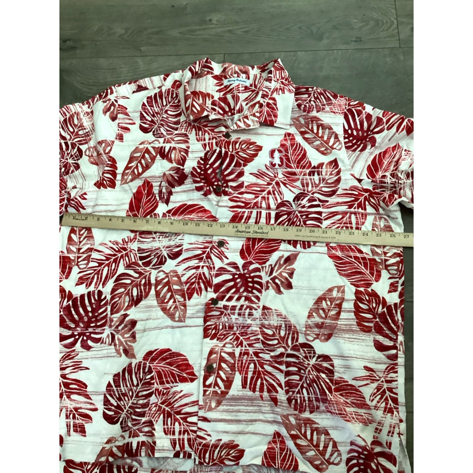Tommy Bahama VINTAGE Tommy Bahama Silk Hawaiian Aloha Shirt Red XXL Men's Size US XXL / EU 58 / 5 - 4 Thumbnail