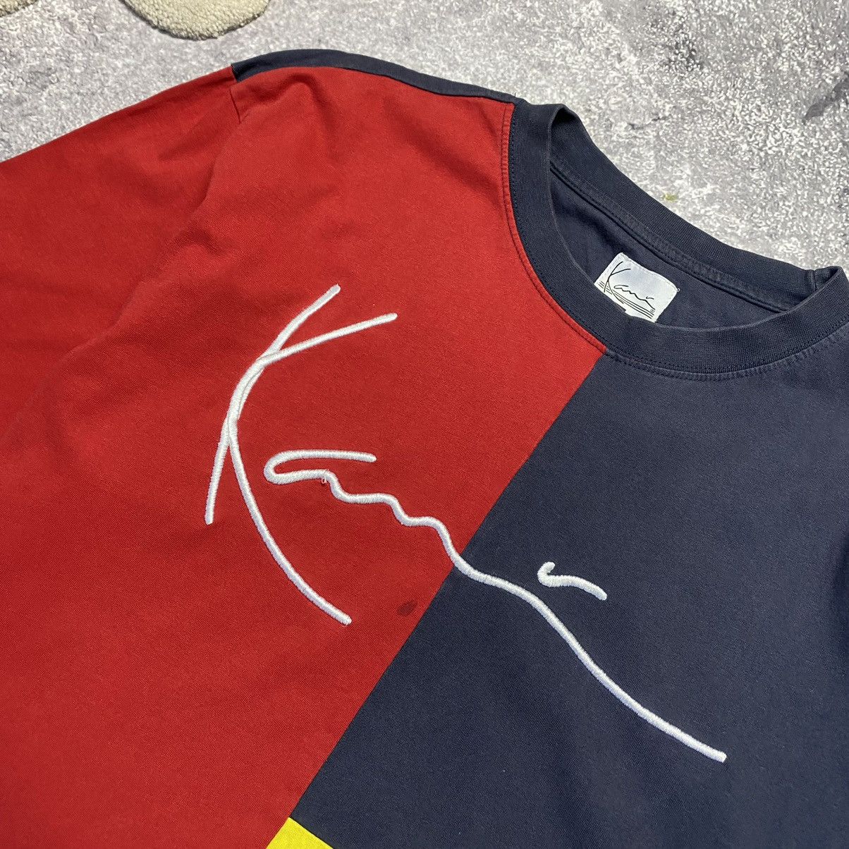 Vintage Vintage Karl Kani Big logo Multicolour y2k 90’s tee Size US L / EU 52-54 / 3 - 3 Thumbnail