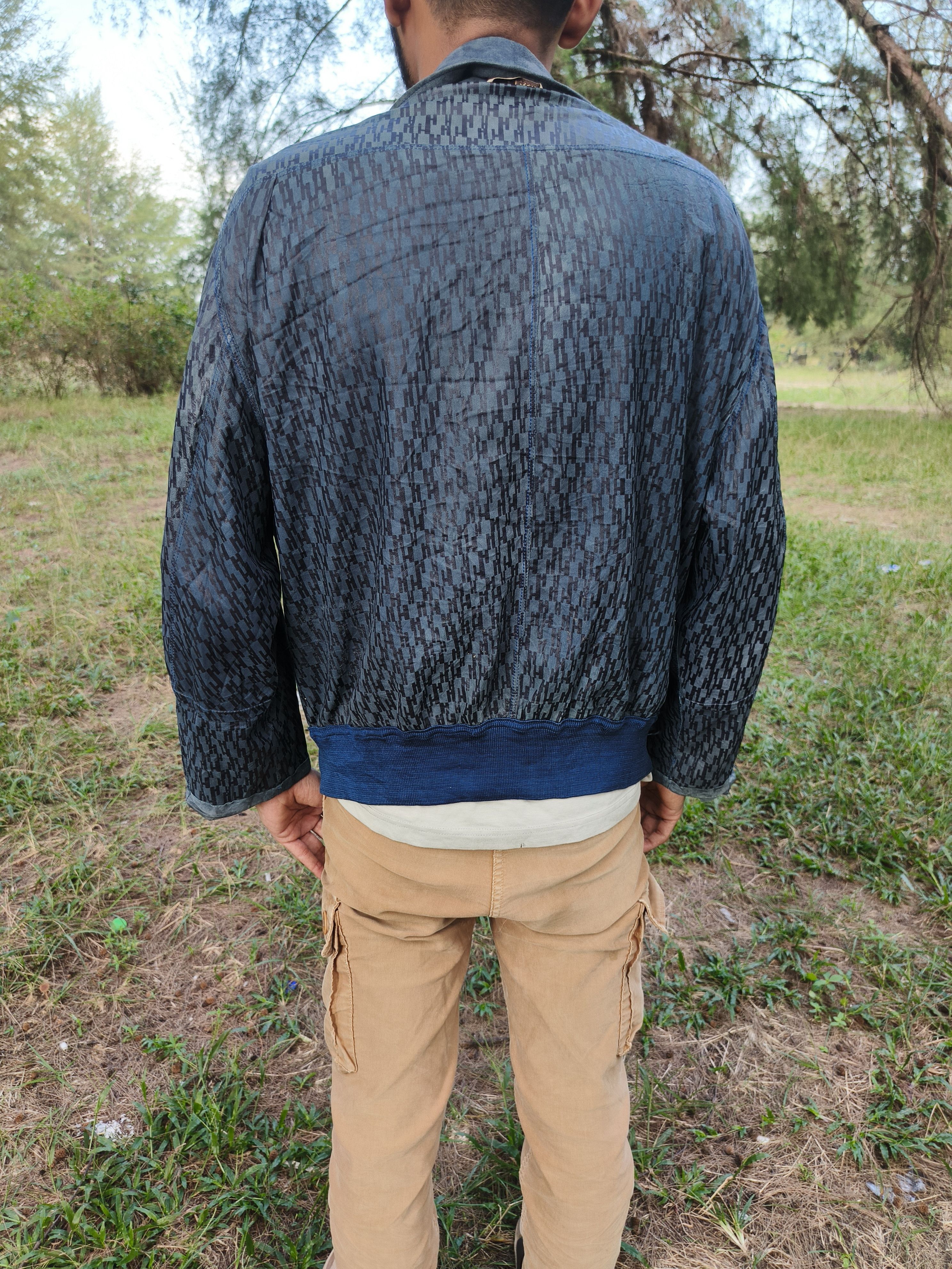 Hermes Hermes Chevreau Kid Cabritilla Suede Goatskin Bomber Jacket Size US L / EU 52-54 / 3 - 18 Thumbnail