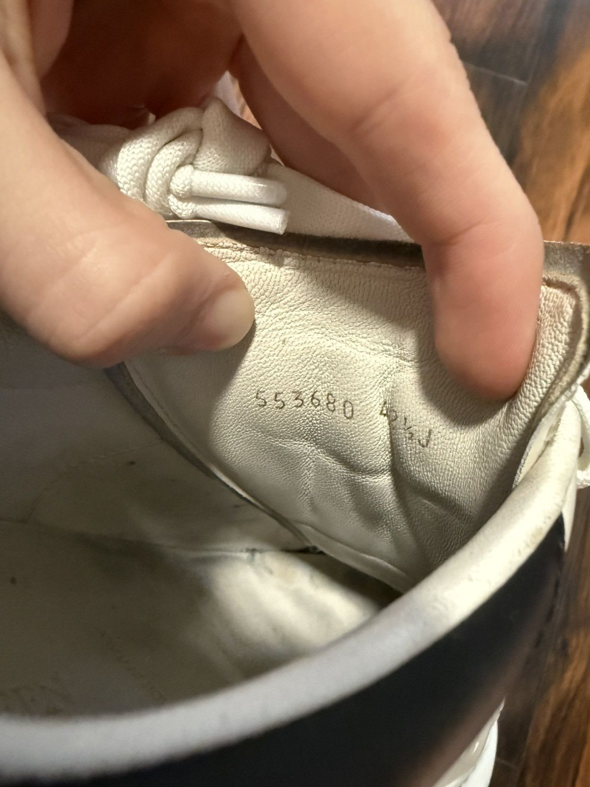 Alexander McQueen Alexander Mcqueen Oversized Sneaker White Black Heel Size US 9.5 / EU 42-43 - 9 Thumbnail