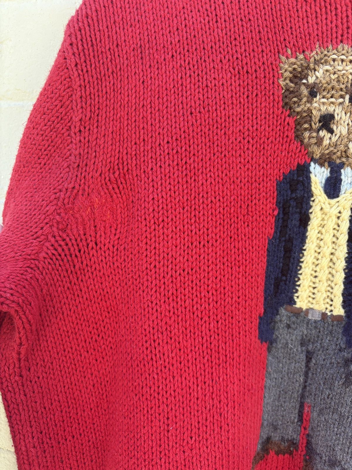 Polo Ralph Lauren Ralph Lauren Polo Bear Knit - famously worn by Kanye West! Size US L / EU 52-54 / 3 - 5 Thumbnail