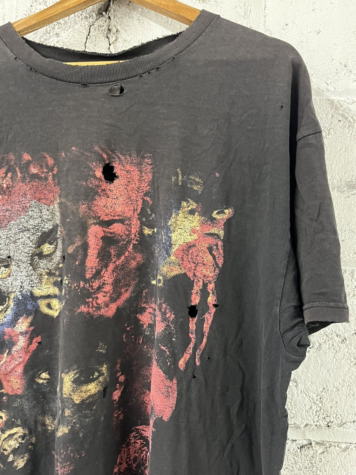 Band Tees System of a down rare thrashed 90s band tee grunge Size US XL / EU 56 / 4 - 4 Thumbnail