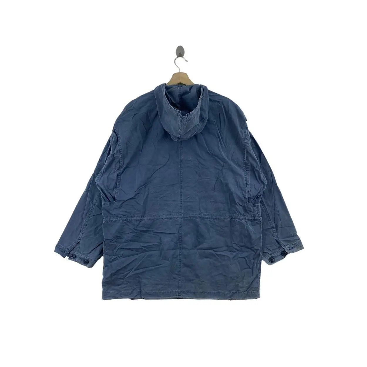 Vintage Vintage GLENOVER LONDON M65 Hoodie Indigo Worker Jacket Size US L / EU 52-54 / 3 - 2 Thumbnail