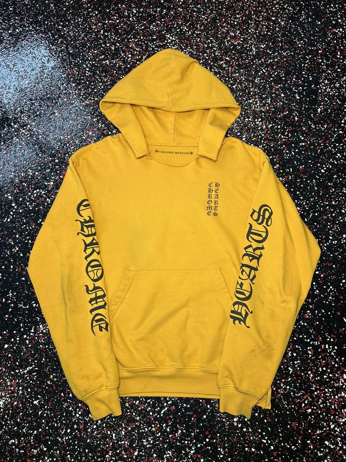 Chrome Hearts Chrome Hearts mustard script hoodie Size US M / EU 48-50 / 2 - 1 Thumbnail
