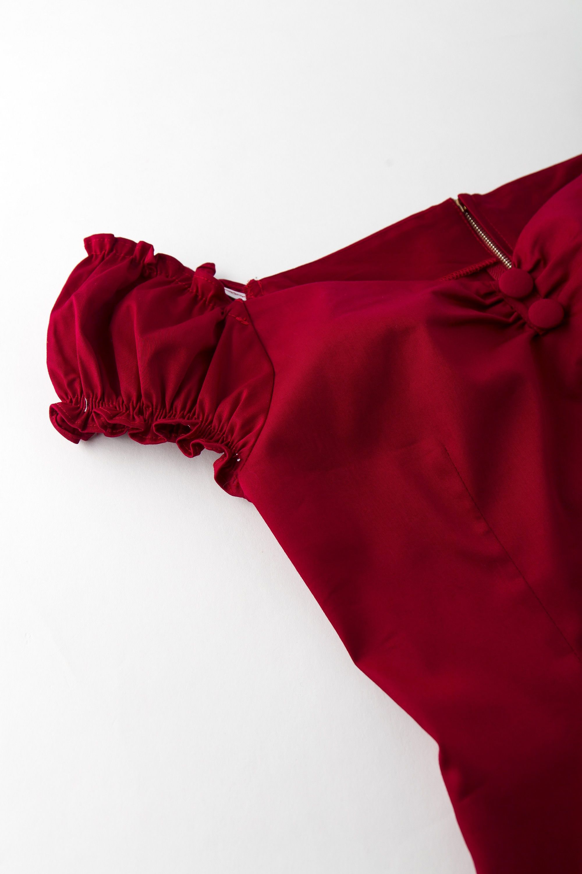 Other Red pencil dress off the shoulder slim fit Size M / US 6-8 / IT 42-44 - 5 Thumbnail
