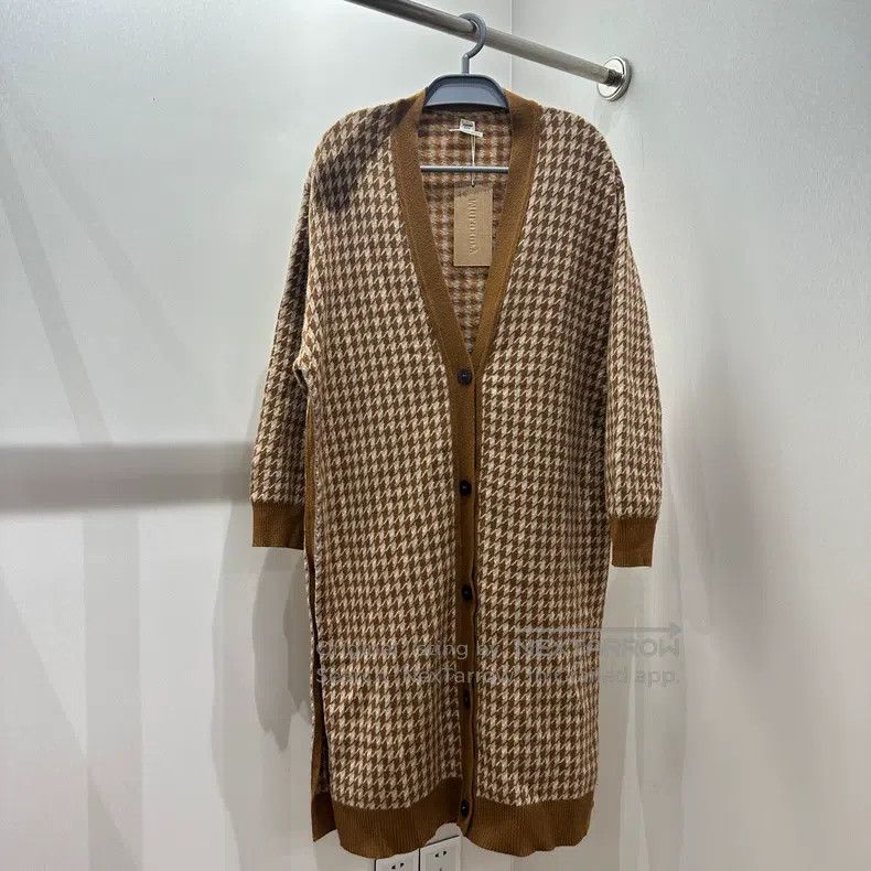 Hermes Plaid cashmere overcoat