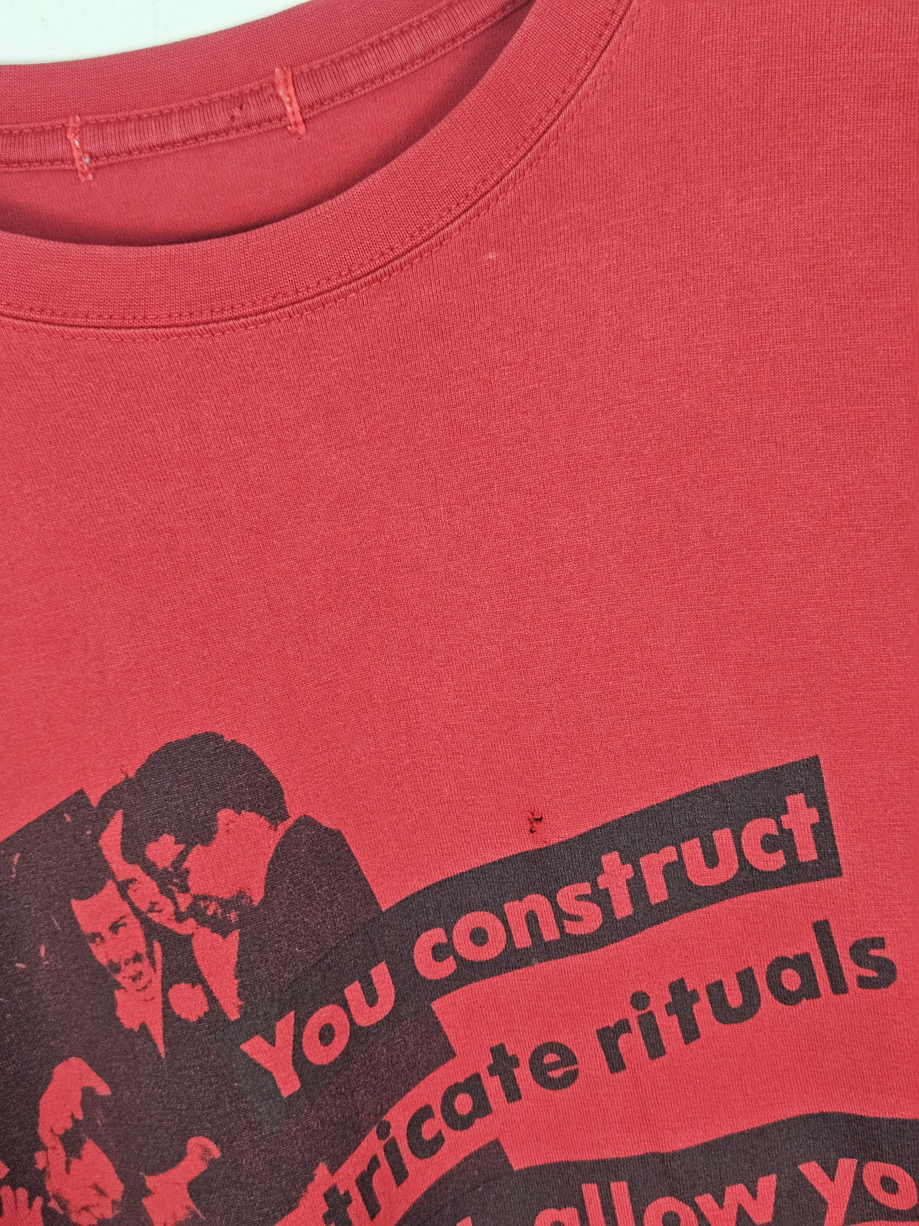 Barbara Kruger Barbara Kruger Construct rituals pop art shirt Size US L / EU 52-54 / 3 - 6 Thumbnail