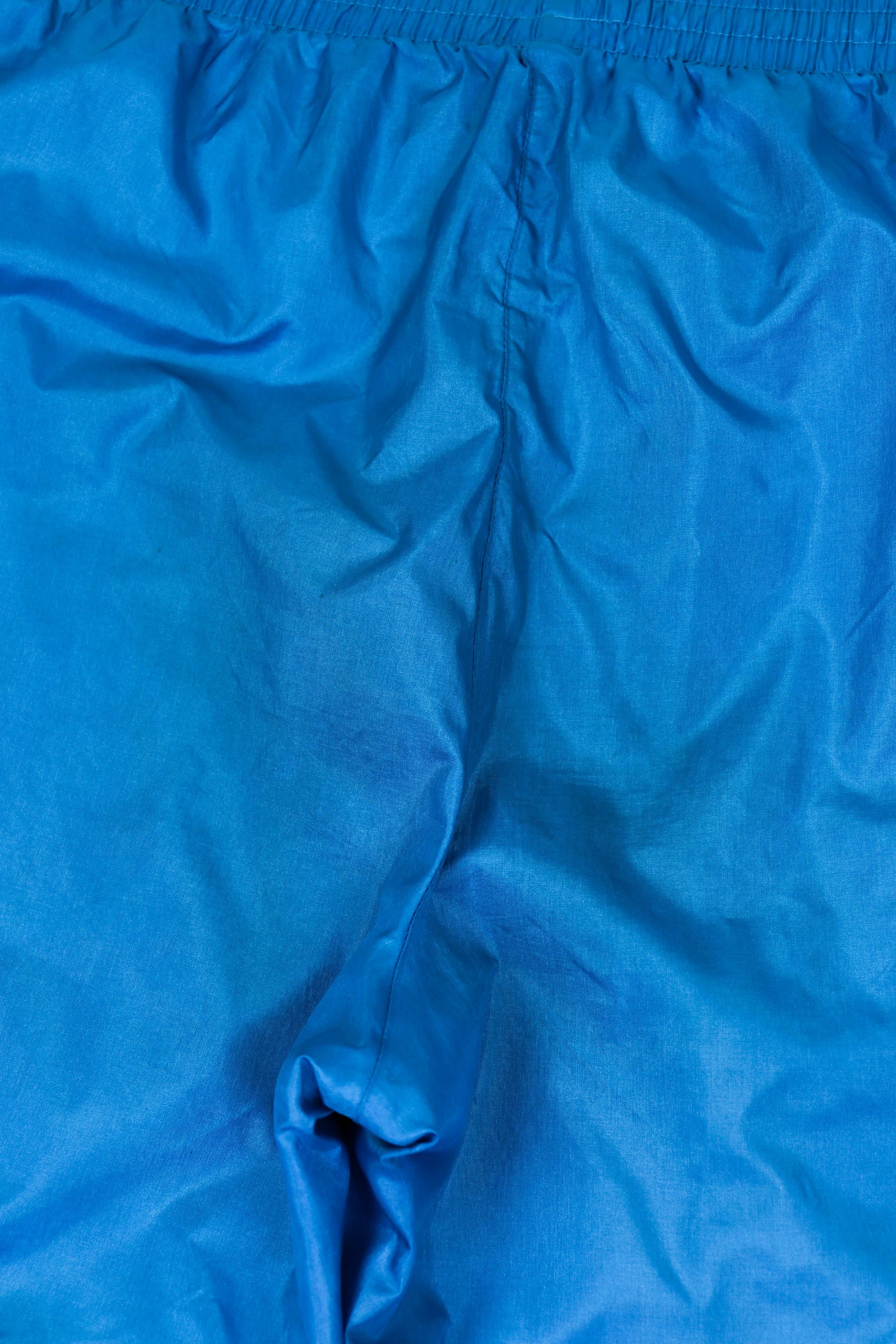 Adidas Adidas Vintage 80s 90s Blue Nylon Track Pants Size US 32 / EU 48 - 9 Thumbnail