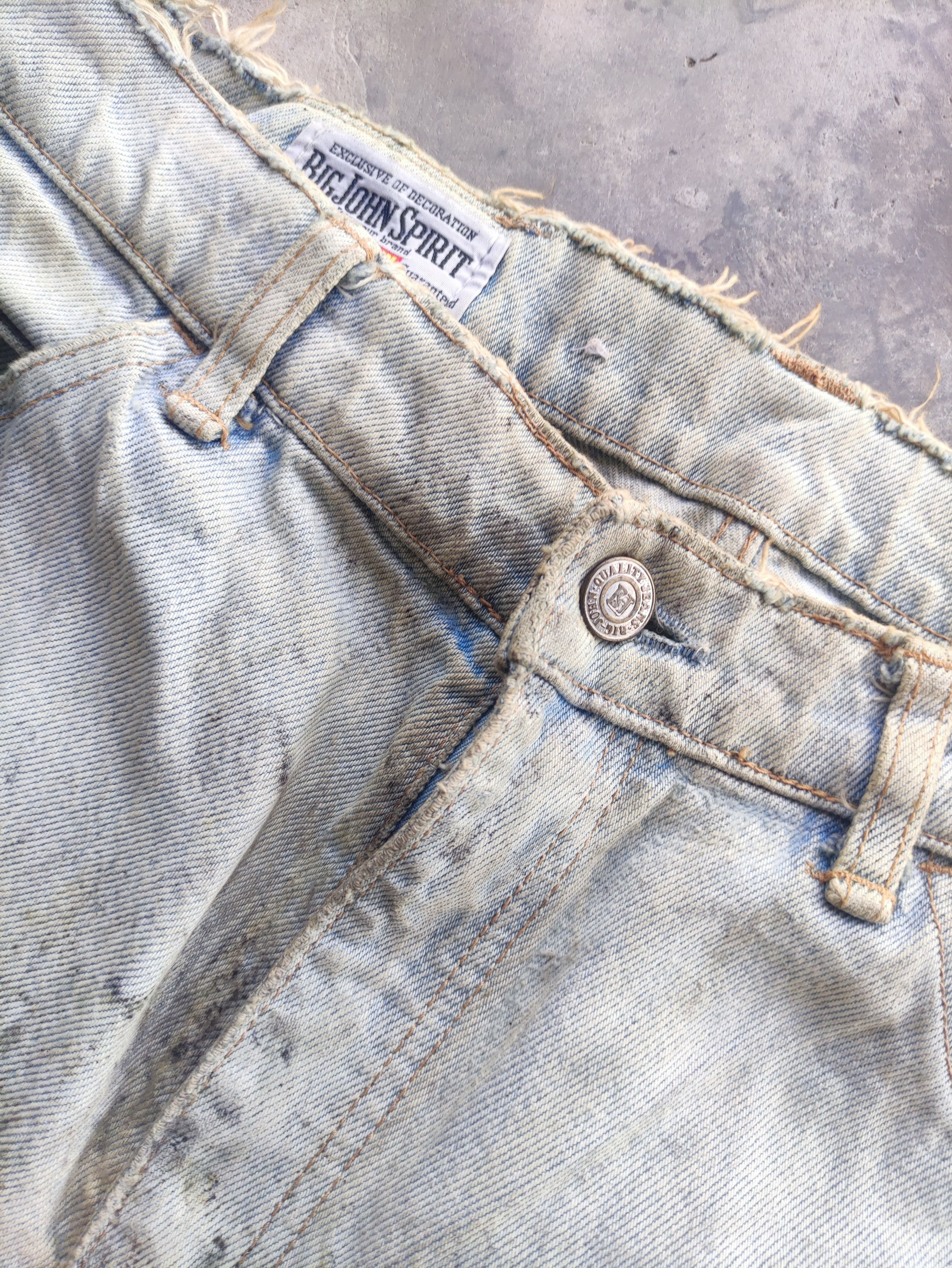 Big John Vintage Big John Rusty Faded Distress Jean Size US 32 / EU 48 - 5 Thumbnail