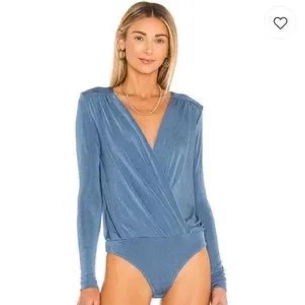Free People Free People l NWT Turnt Blue Bodysuit Medium Size M / US 6-8 / IT 42-44 - 1 Thumbnail