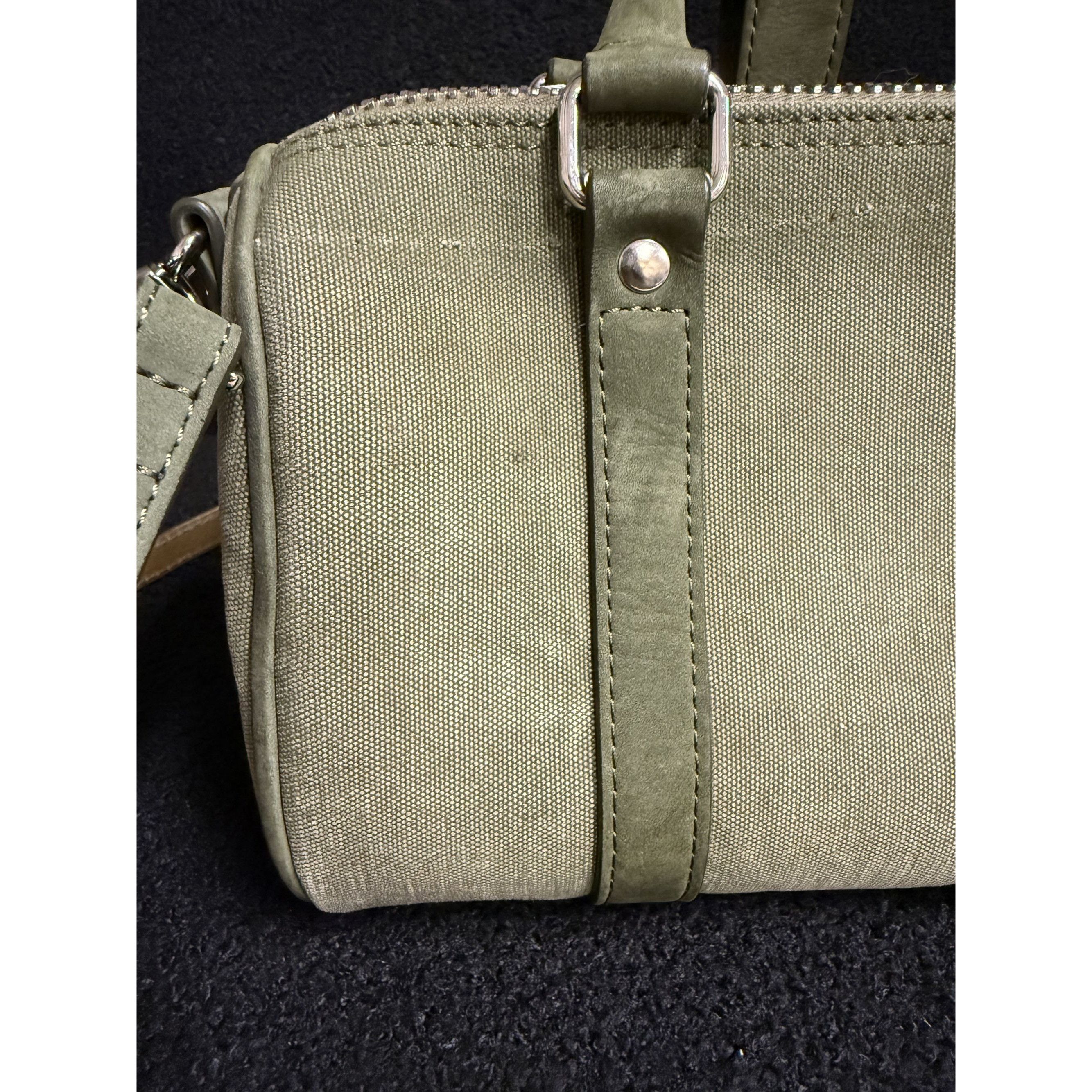 READYMADE Readymade Olive Green Canvas Overnight Bag Made In Japan Size ONE SIZE - 14 Thumbnail