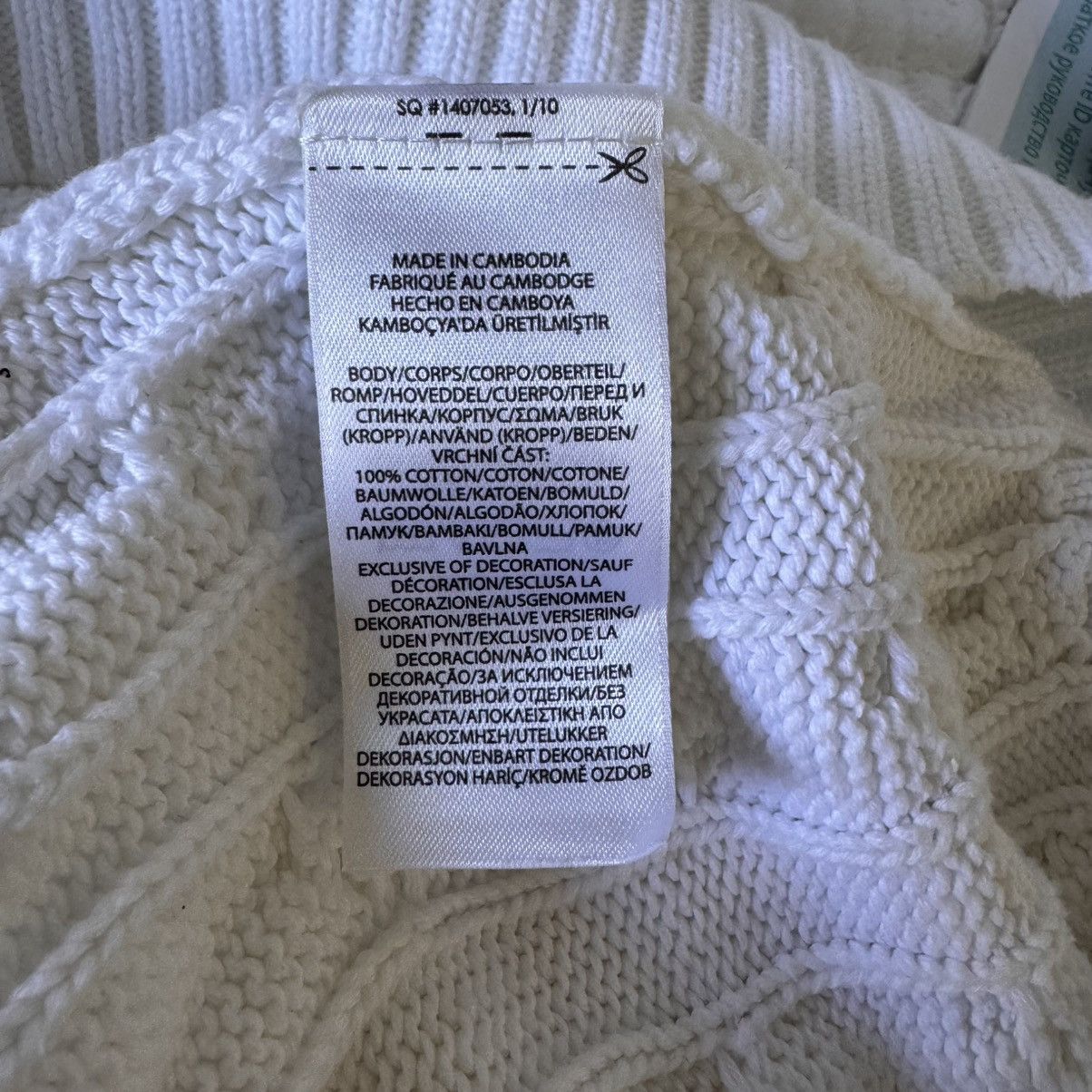 Polo Ralph Lauren Polo Ralph Lauren Cable-Knit Cotton Quarter-Zip Sweater XL Size XL / US 12-14 / IT 48-50 - 5 Thumbnail