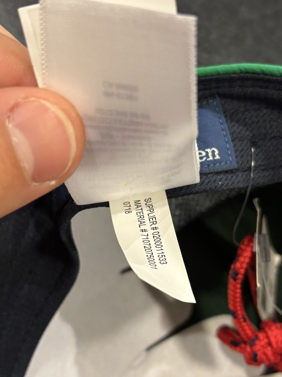 Polo Ralph Lauren Polo Ralph Lauren Hi Tech Side Pocket Flag Patch Hat Size ONE SIZE - 10 Thumbnail