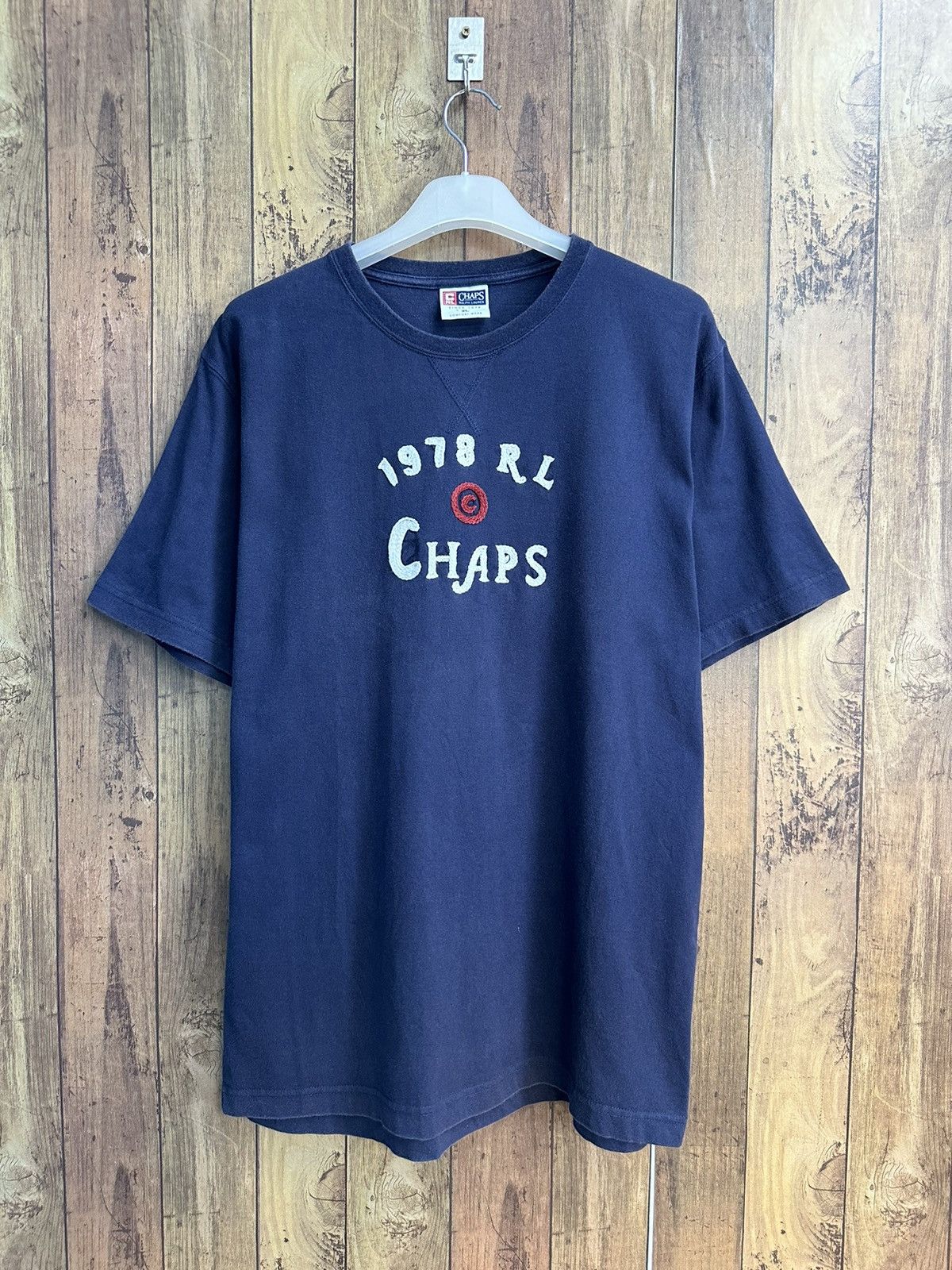 Chaps Ralph Lauren × Ralph Lauren Vintage Chaps Ralph Lauren Tshirt A408 Size US L / EU 52-54 / 3 - 1 Thumbnail