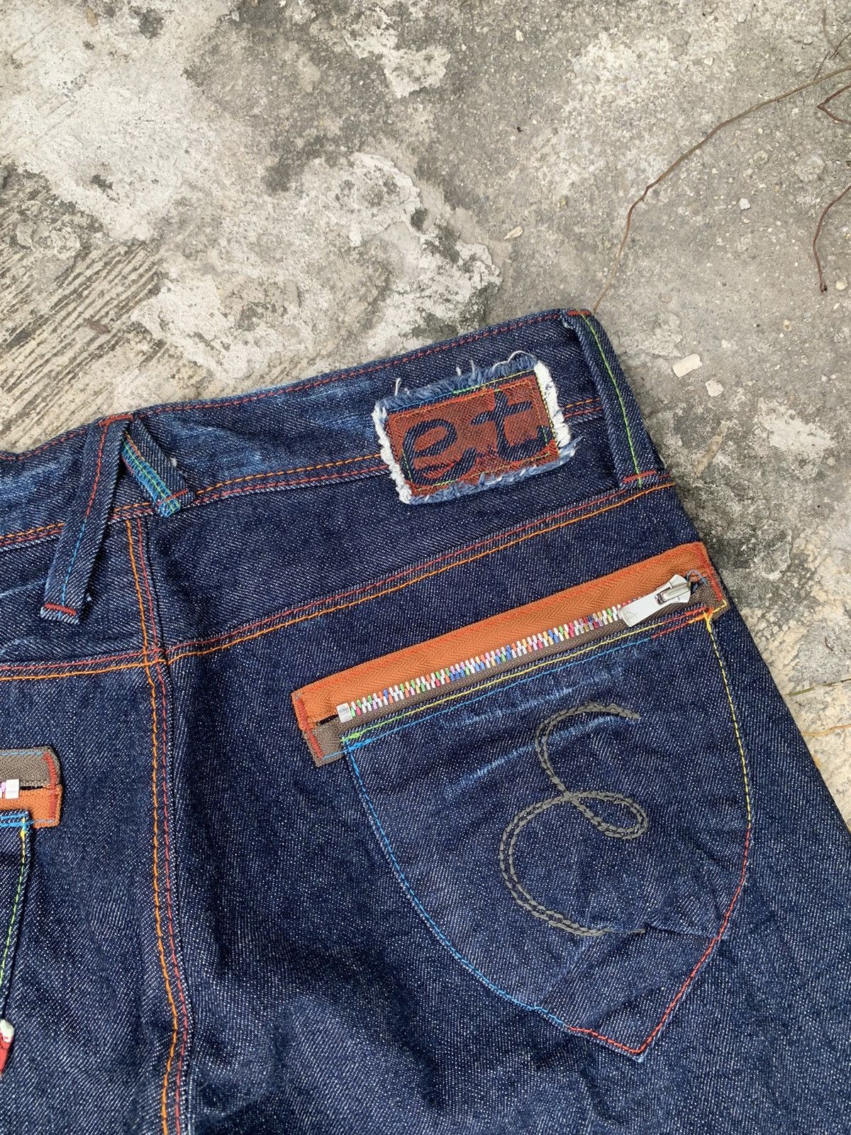 If Six Was Nine × Japanese Brand × Le Grande Bleu (L.G.B.) Flare et boite baggy bootcut jeans Size 32" / US 10 / IT 46 - 21 Thumbnail
