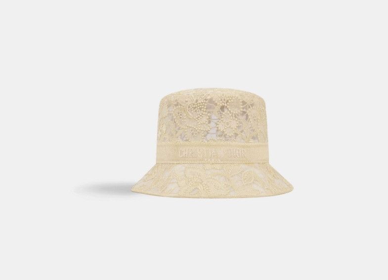 Dior o1w1db10325 Size: OS / 32DBM Bucket Hat / Cap in Gold Size ONE SIZE - 2 Thumbnail