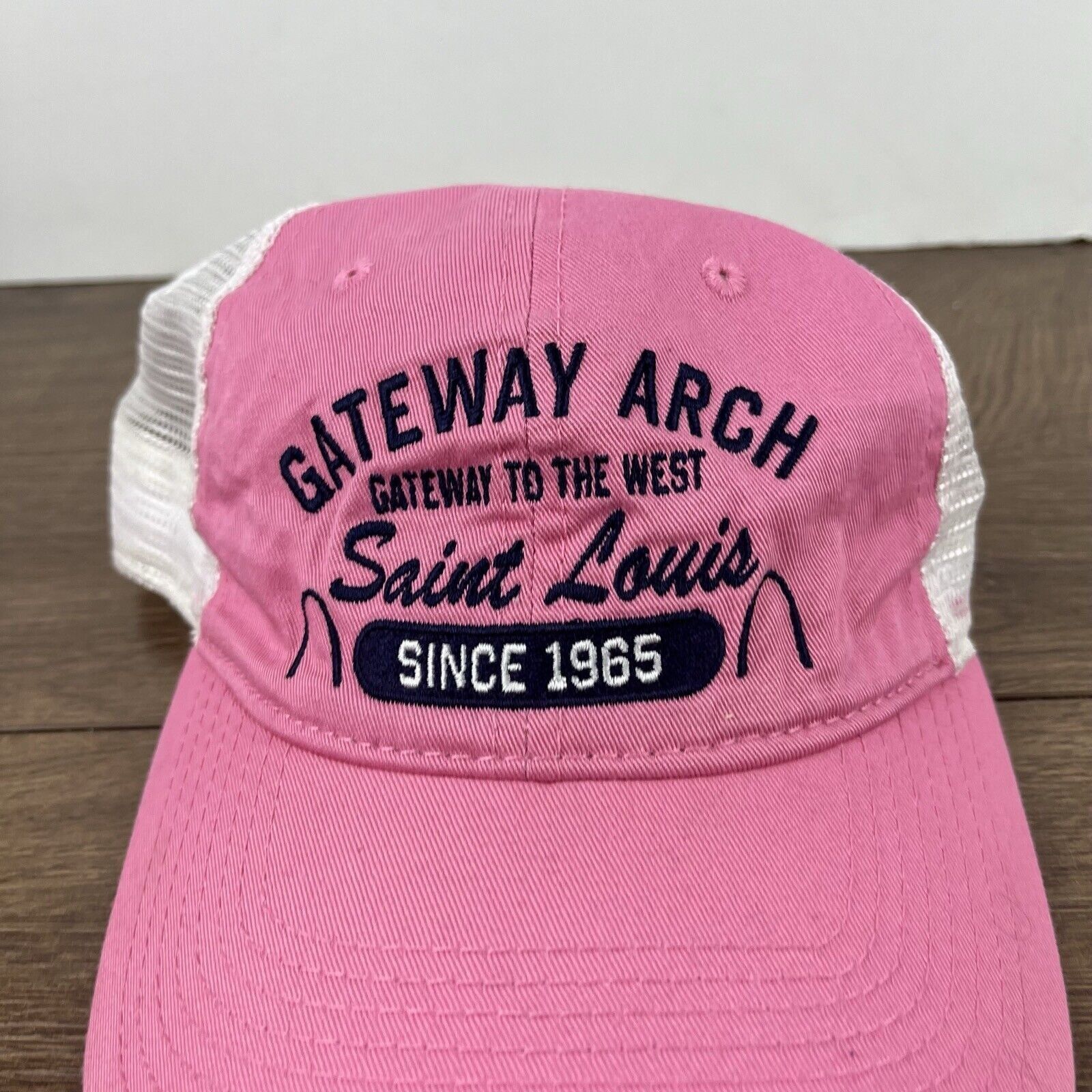Other Gateway Arch Hat Saint Louis Hat Snapback Hat Pink Hat Adjus Size ONE SIZE - 7 Thumbnail
