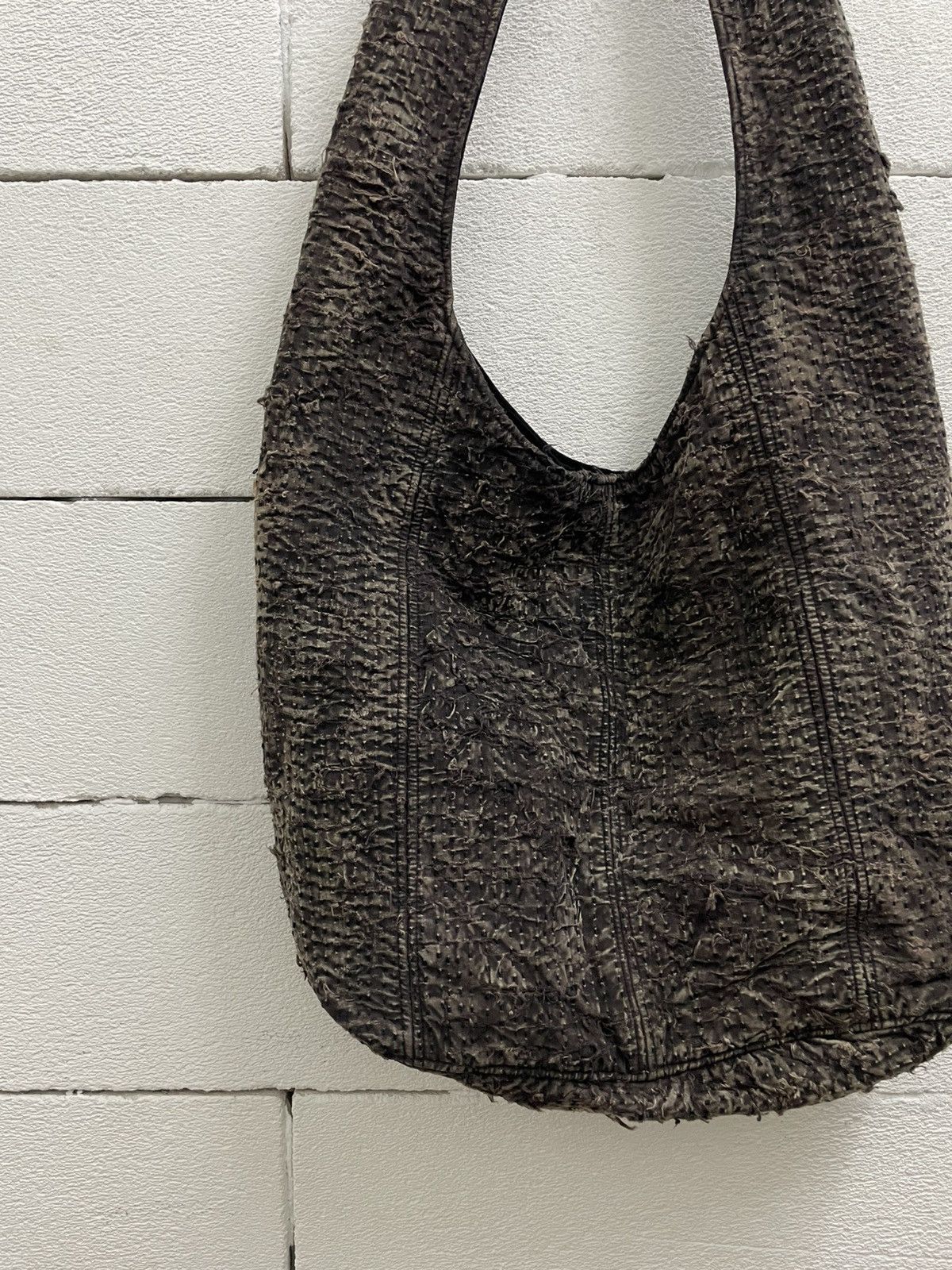 Handmade Distressed Boro Laundry Bag Size ONE SIZE - 2 Thumbnail