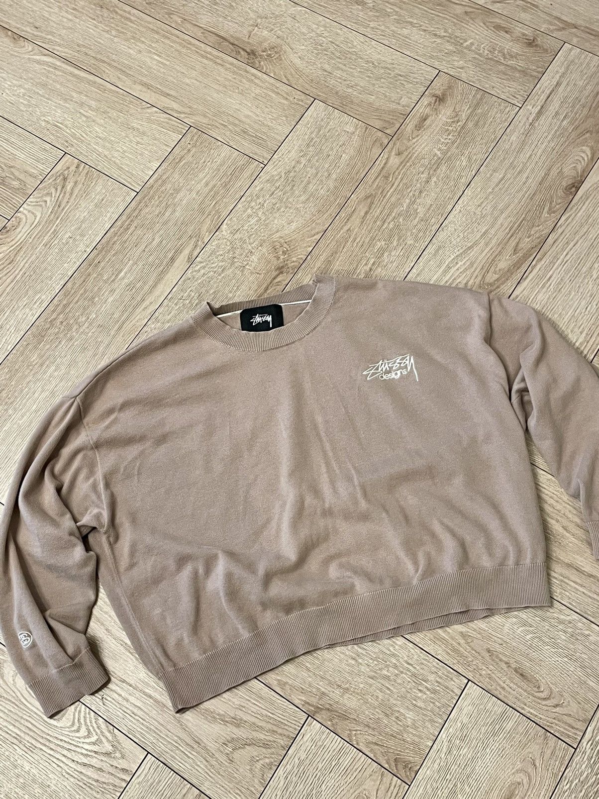Stussy Brown vintage Sweatshirt