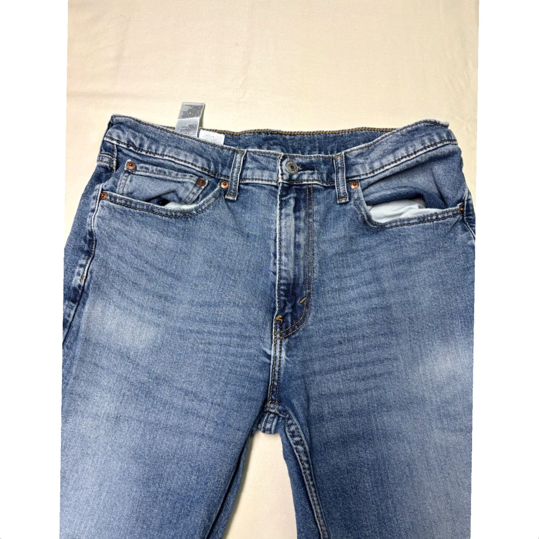 Vintage Levi Strauss 505 Regular Fit Straight Leg Jeans Medium Wash Mens W34 L34 Jeans Size US 34 / EU 50 - 2 Thumbnail