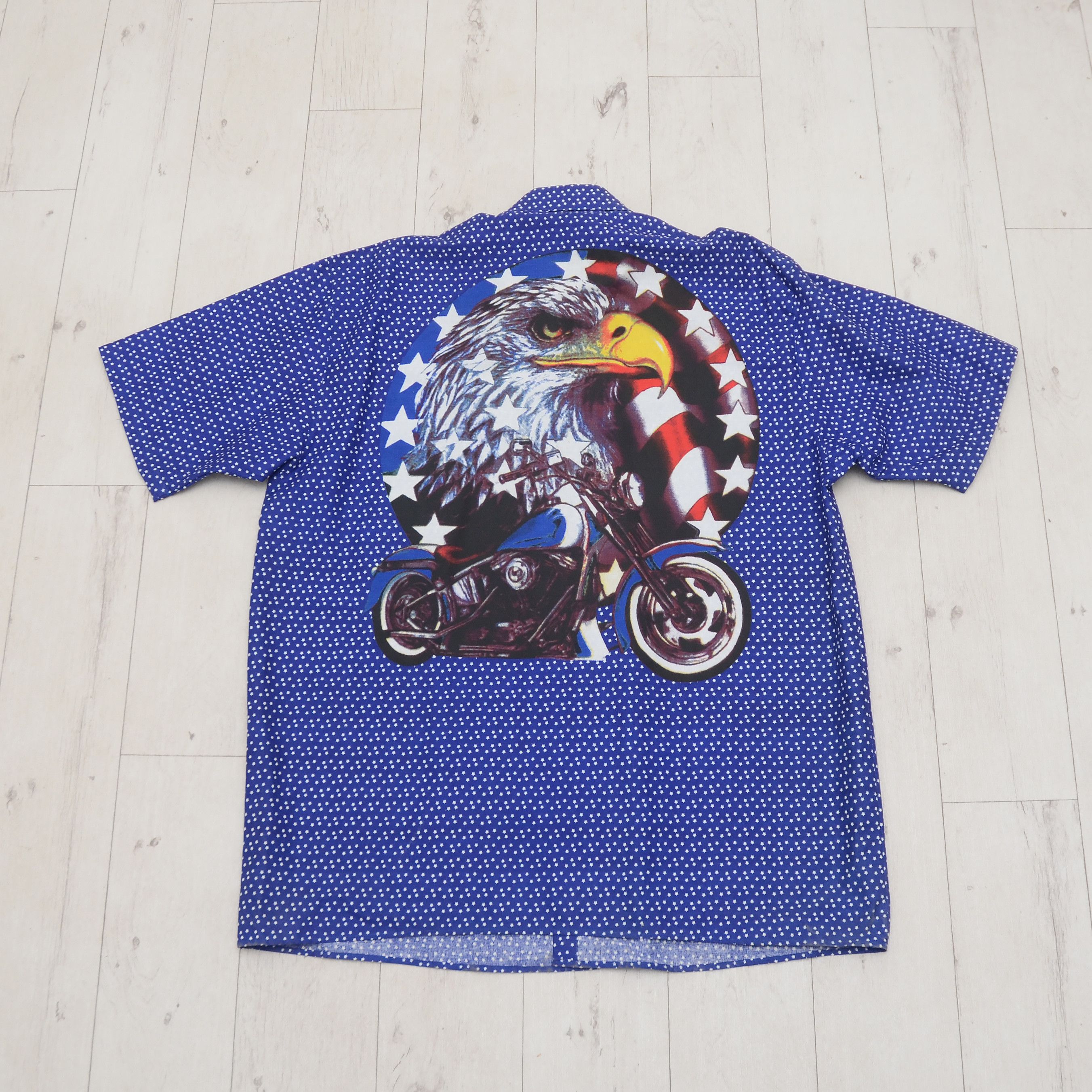 Other × Vintage Vintage Wild American Rock Eagle tee heavy t-shirt Size US L / EU 52-54 / 3 - 6 Thumbnail
