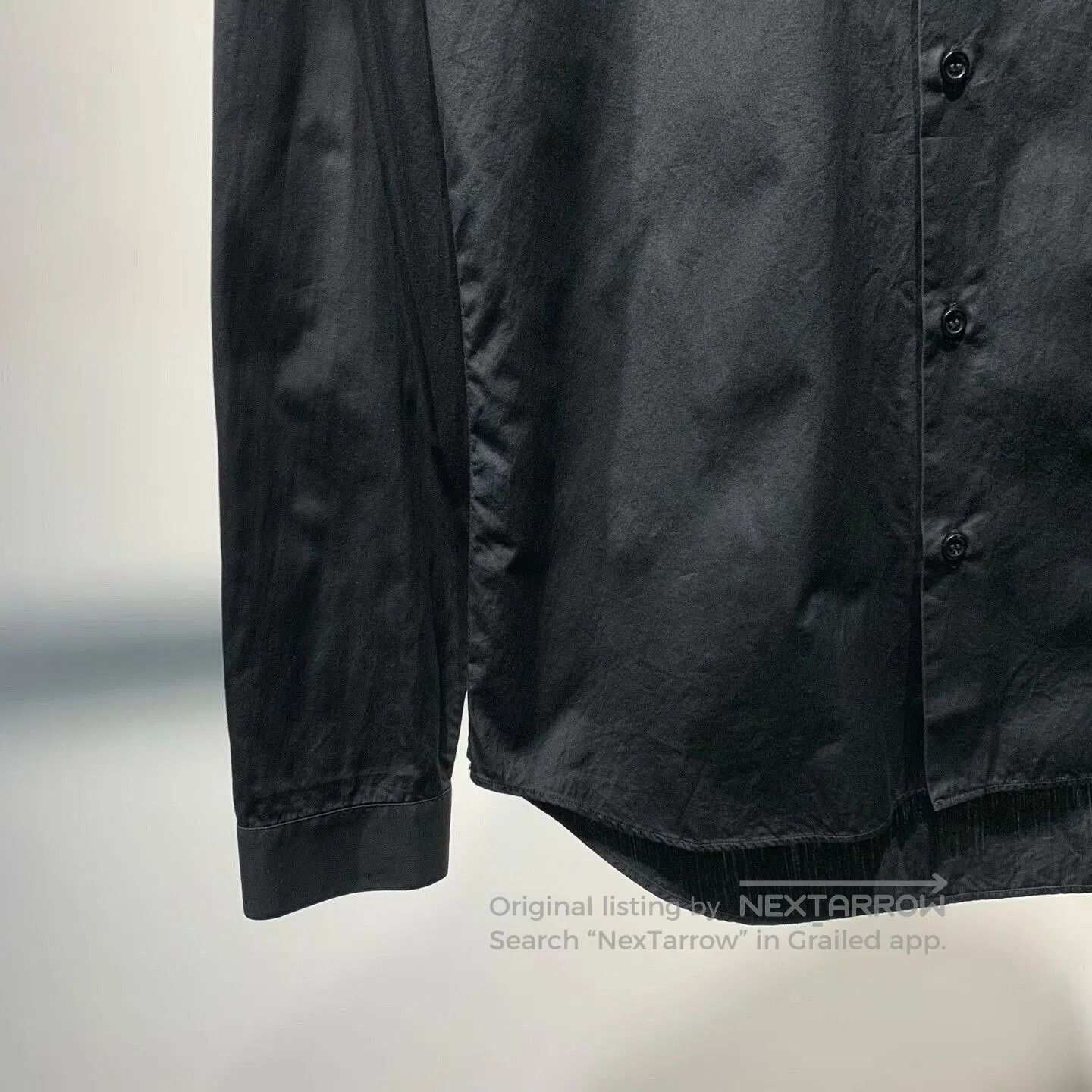 Dior classic black button-up shirt by Dior. Size US M / EU 48-50 / 2 - 5 Thumbnail