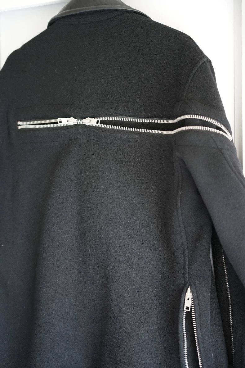 Yohji Yamamoto Yohji Yamamoto Yohji Yamamoto Zipper Detail Wool Jacket Size US L / EU 52-54 / 3 - 5 Thumbnail