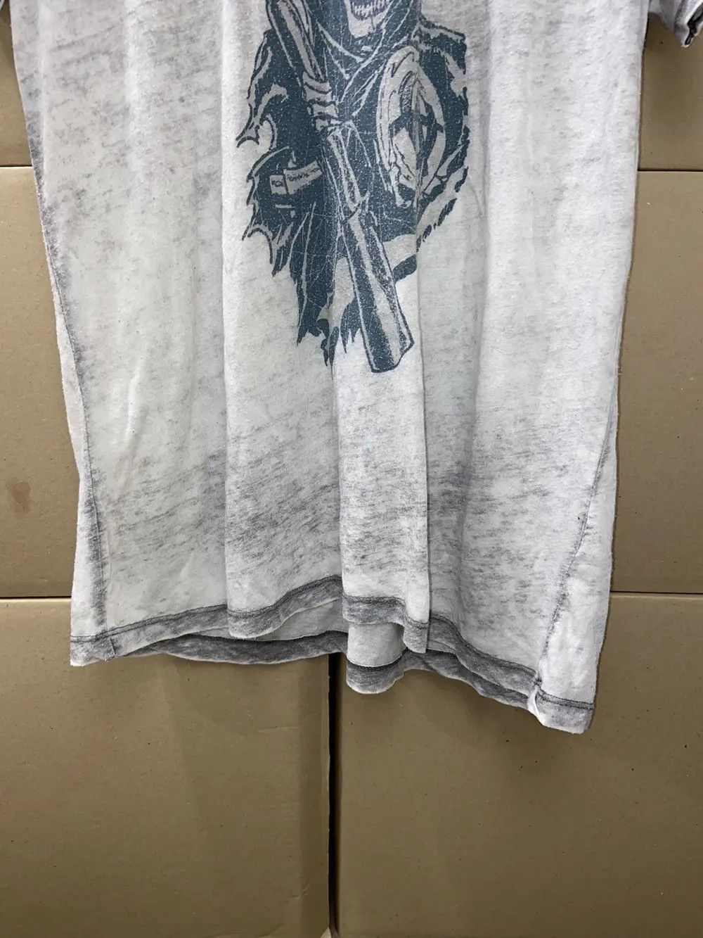 Affliction 🔞VINTAGE SKULLS Y2K TEE T SHIRT AFFLICTION DEVIL ANARCHY Size US L / EU 52-54 / 3 - 11 Thumbnail