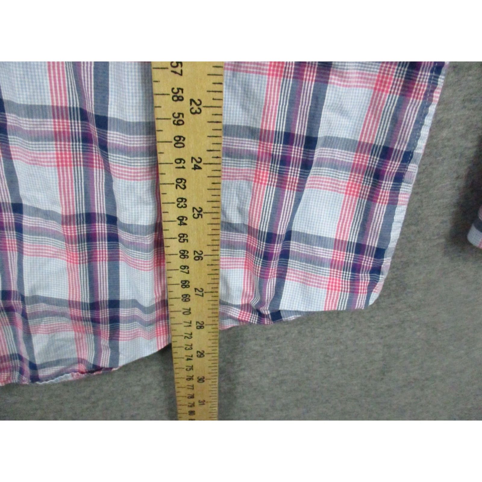 Peter Millar Peter Millar Shirt Medium Men's Plaid Button-Down Multi Color Check Stretch Size US M / EU 48-50 / 2 - 6 Thumbnail