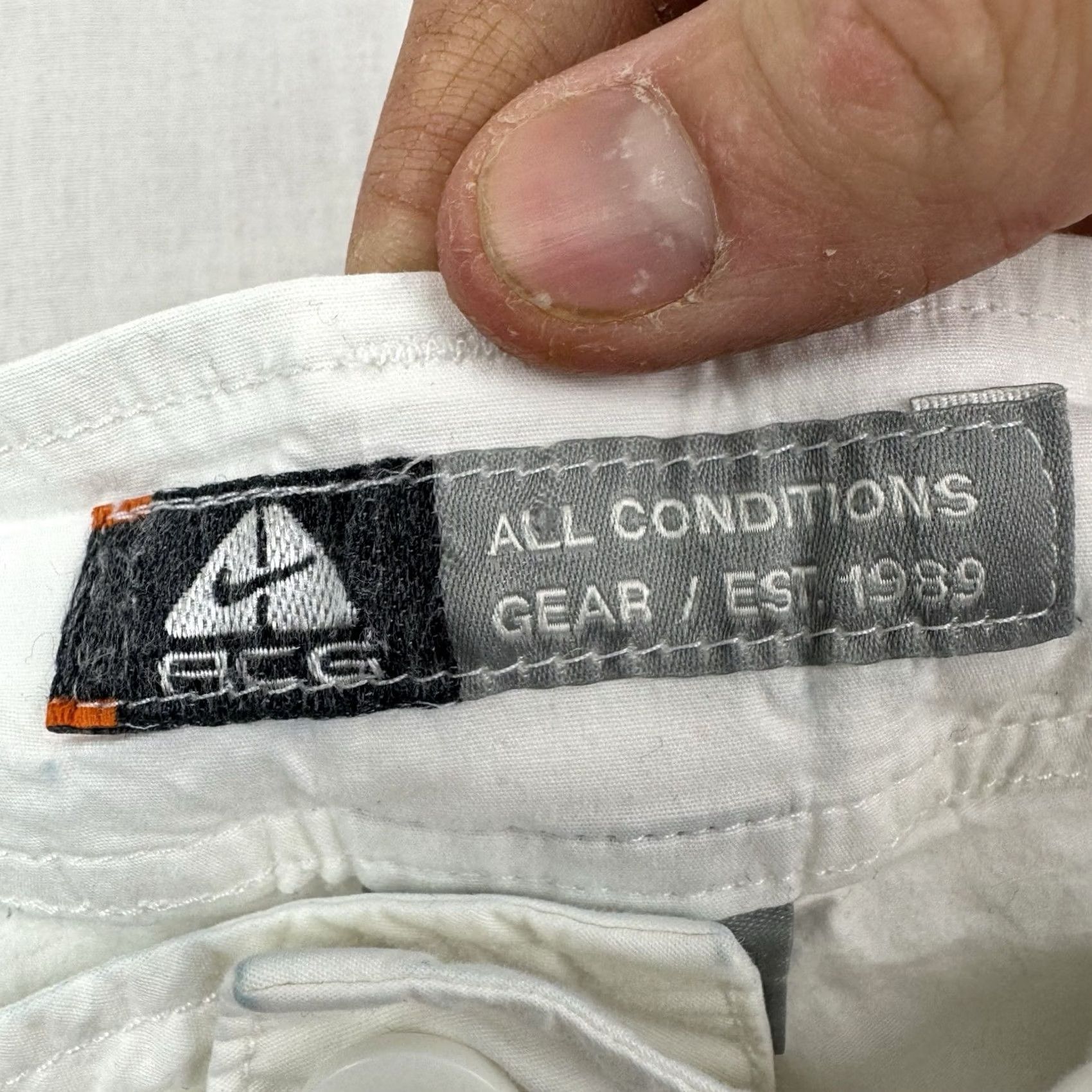 Nike ACG VINTAGE Nike ACG Shorts Womens 2 Outdoor Hiking All Conditions Gear Y2K Hipster Size 26" / US 2 / IT 38 - 3 Thumbnail