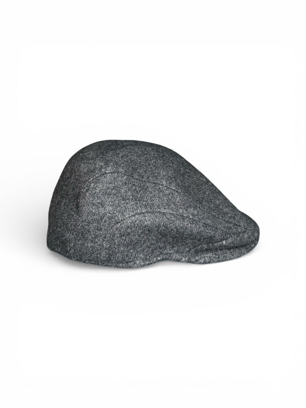 Kangol Wool 507 Charcoal Grey Flat Cap Size ONE SIZE - 4 Thumbnail