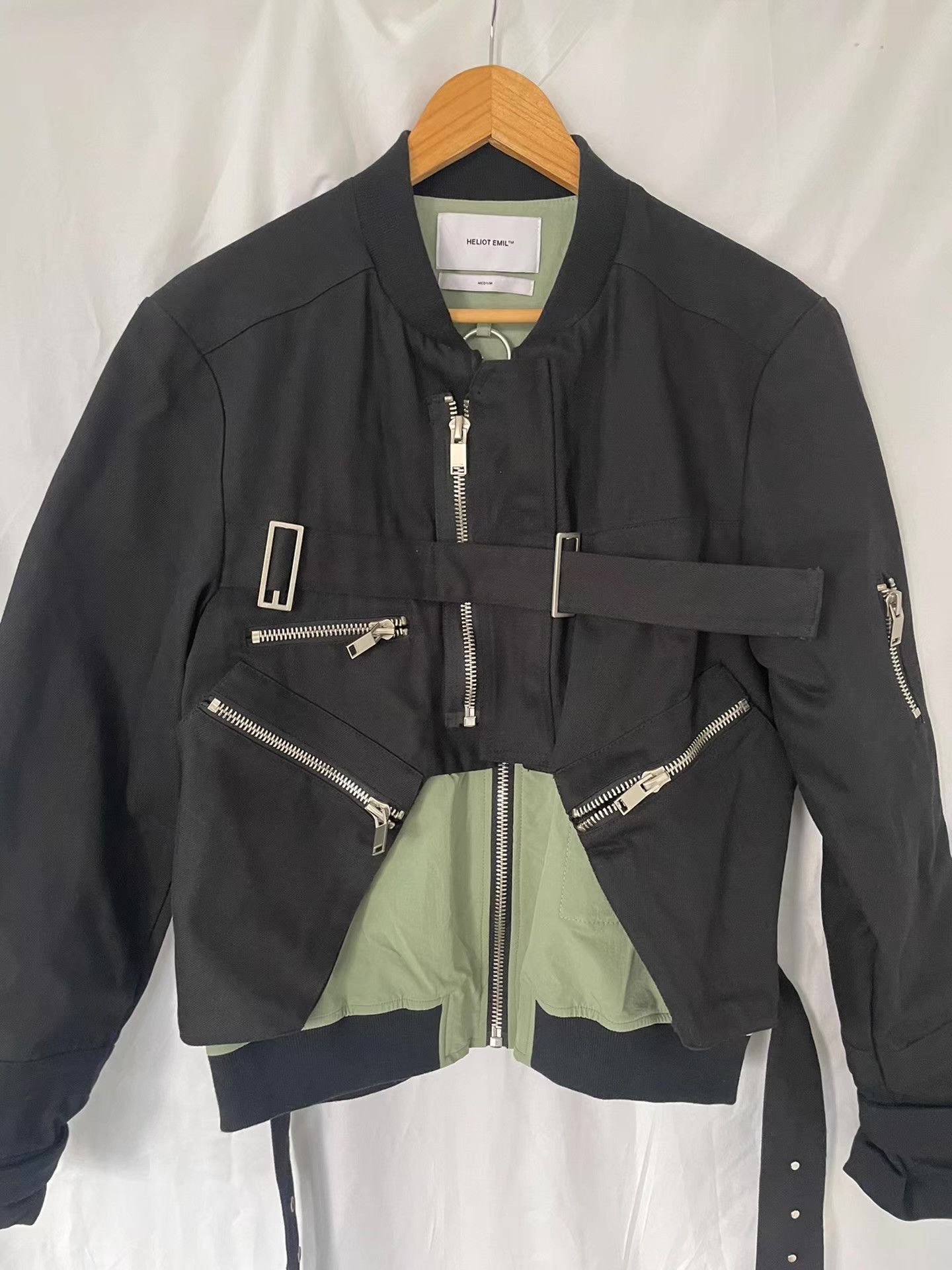 Heliot Emil Heliot Emil 18SS Bomber Jacket Ｑ21 Size US M / EU 48-50 / 2 - 4 Thumbnail