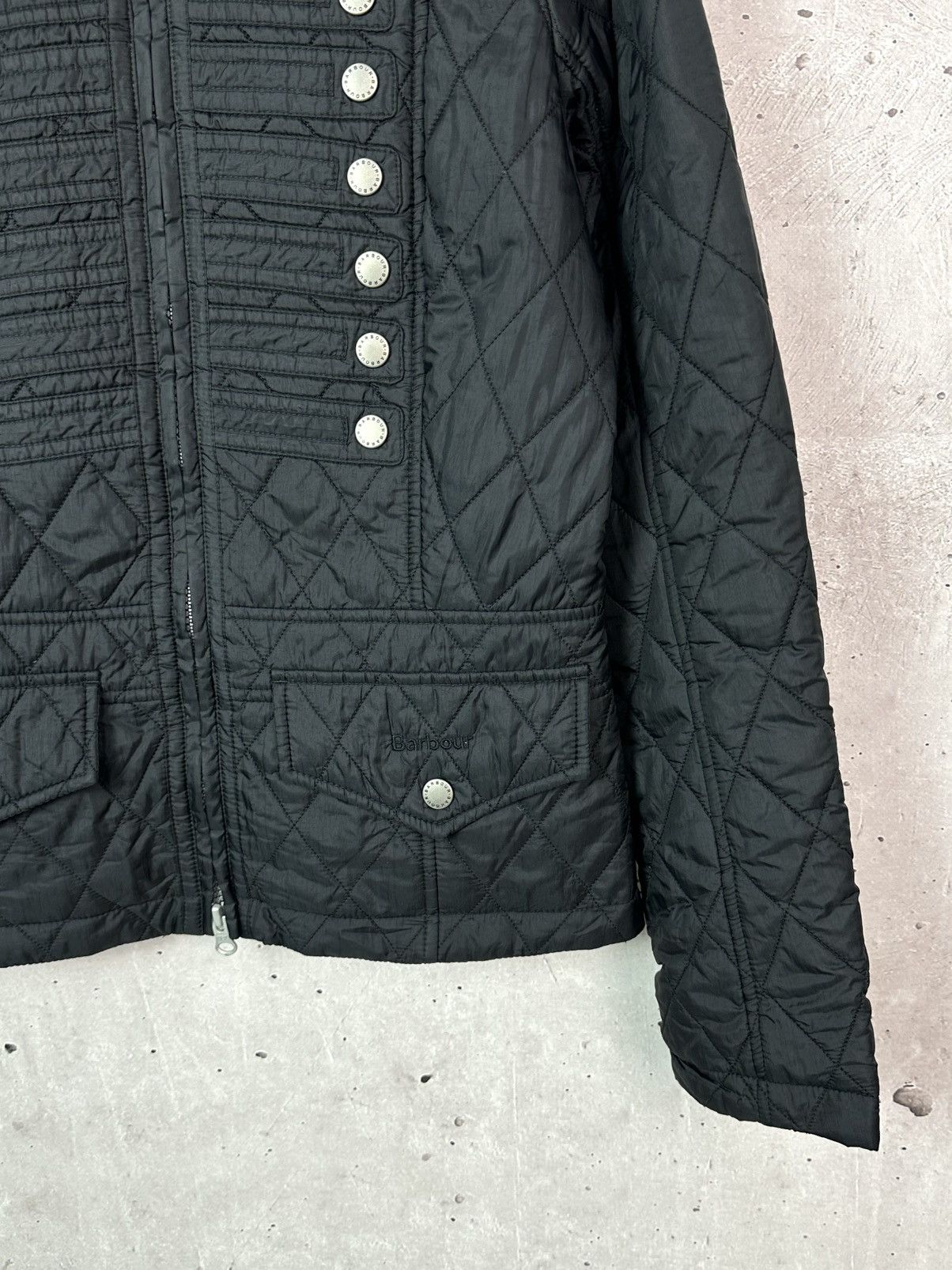 Barbour Barbour Flyweight Brigade Quilted Black Women’s Jacket Size M / US 6-8 / IT 42-44 - 5 Thumbnail