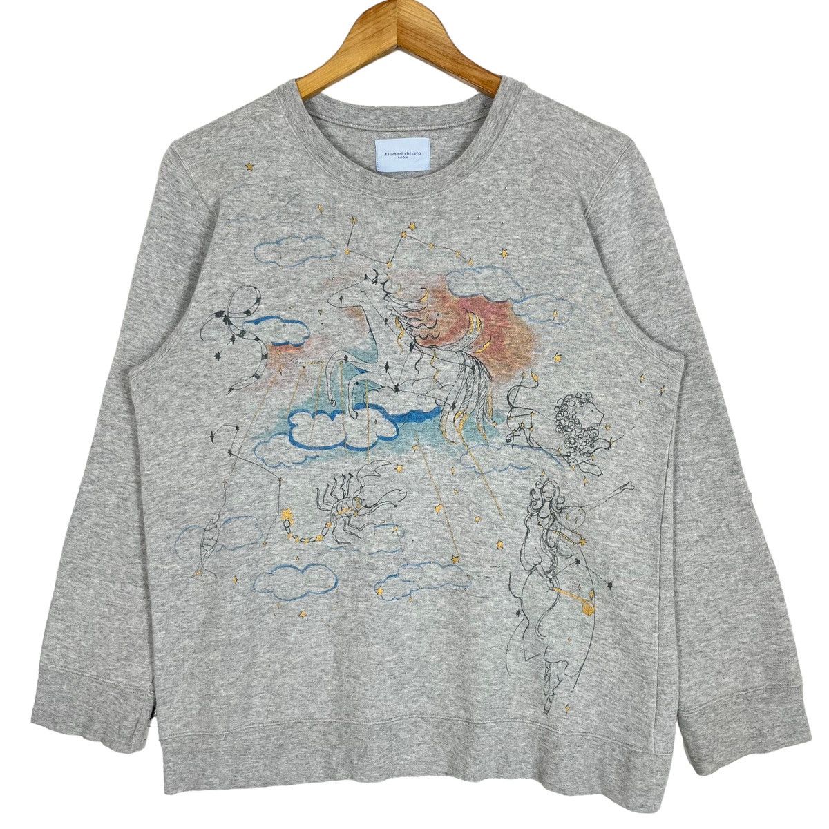 image of Room By Issey Miyake Women’S Sweatshirt in Grey, Women's (Size Medium)