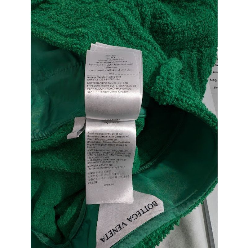 Bottega Veneta o1rshd1 MW Jacquard Towelling Knit Shorts in Parakeet Size US 32 / EU 48 - 18 Thumbnail
