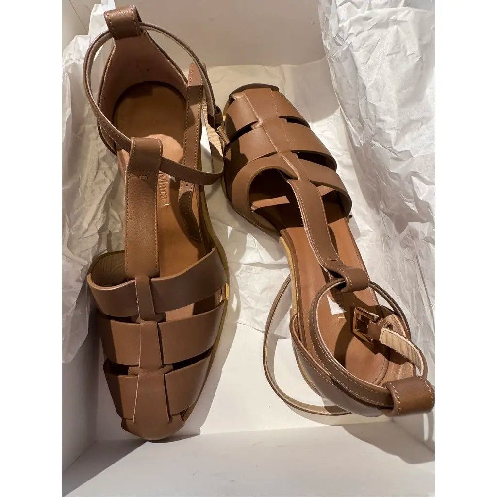 Max Mara Sandals, Max Mara Size US 7 / IT 37 - 2 Thumbnail