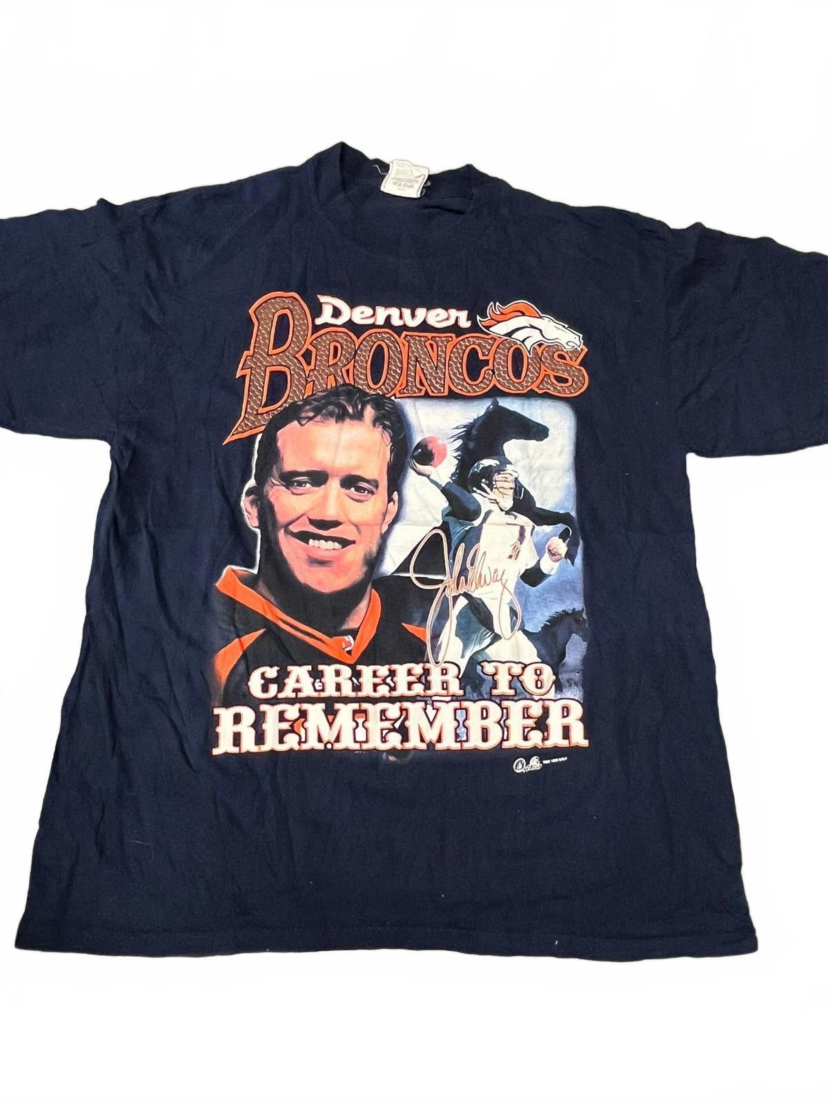 Sports Specialties Denver Broncos John Elway Career to Remember T-Shirt Size US L / EU 52-54 / 3 - 2 Thumbnail