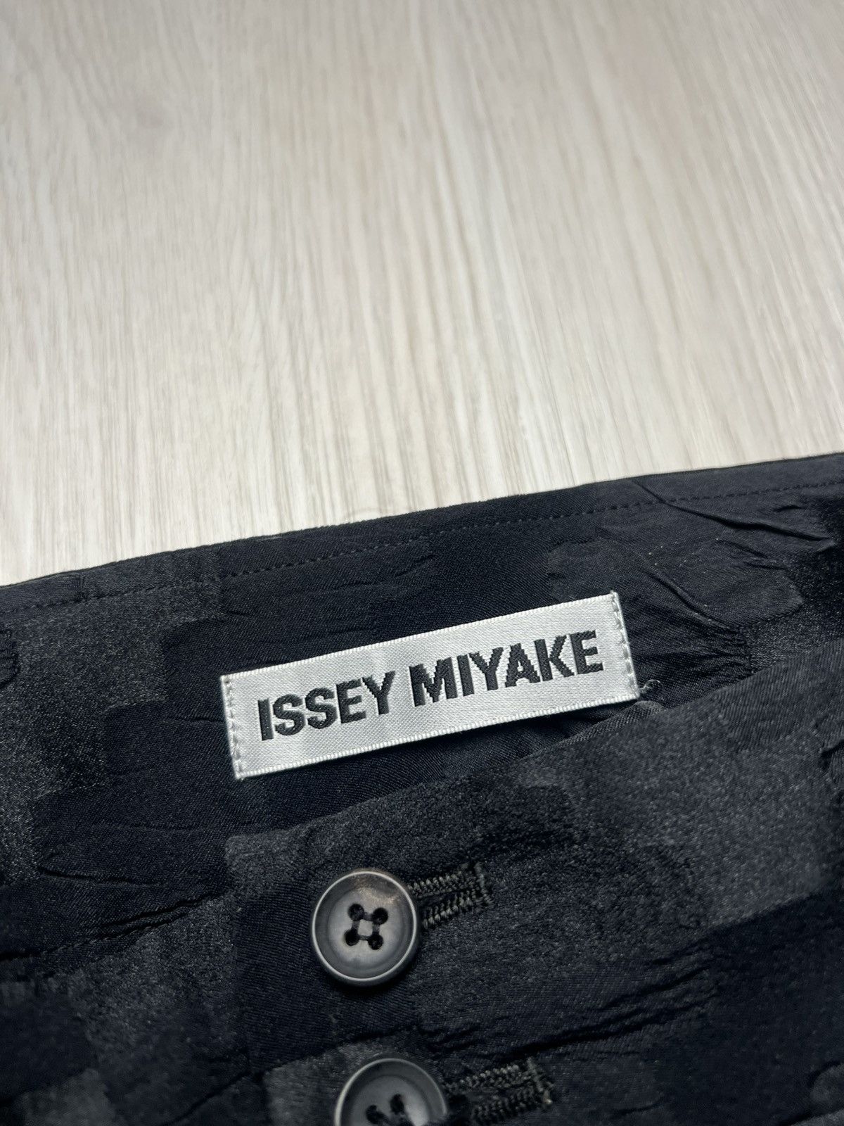 Issey Miyake Archive Issey Miyake Jacquard Stretched Pants Size US 31 - 5 Thumbnail
