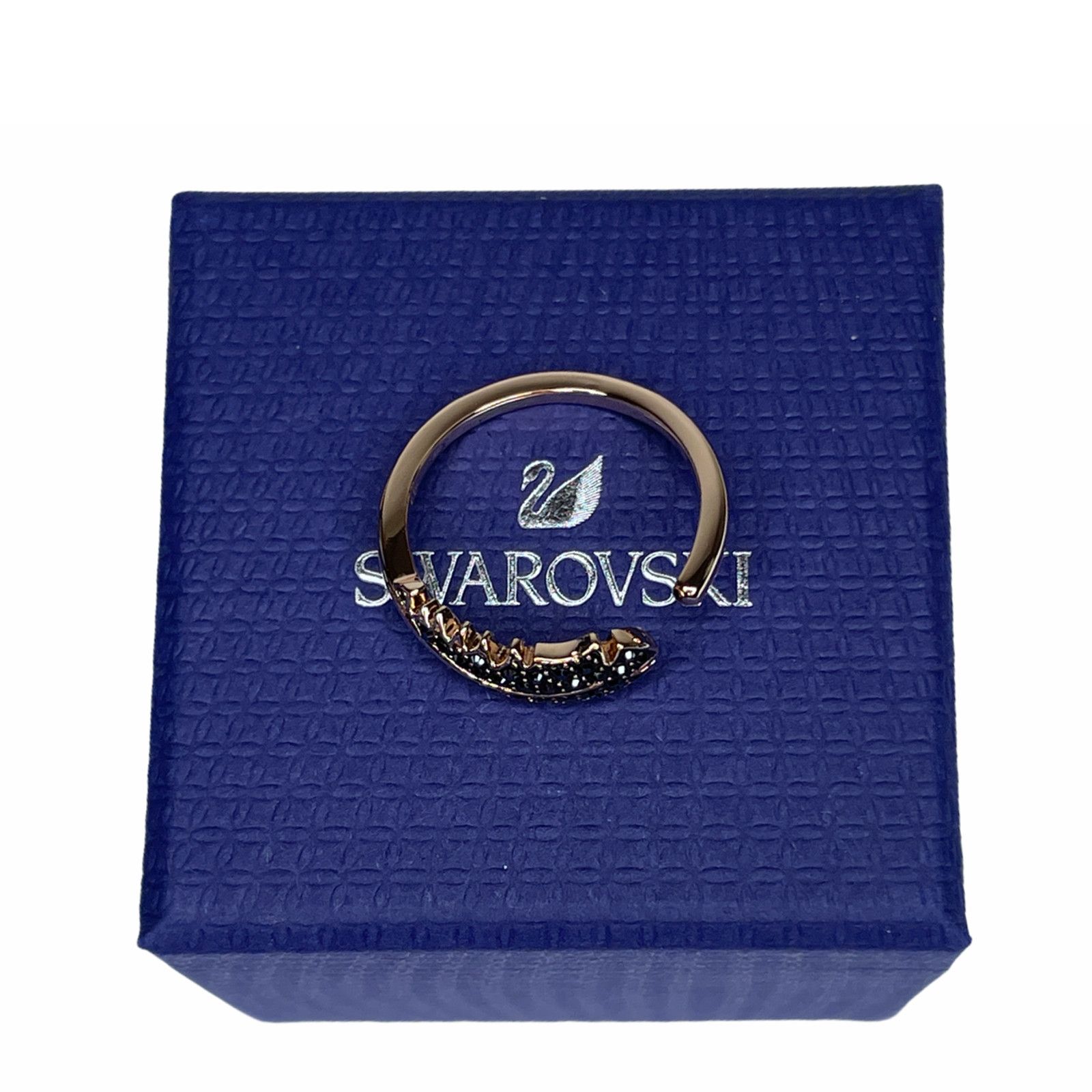 Swarovski Swarovski Naughty Feather Rose Gold Ring EUR50 / 5 USA Size ONE SIZE - 5 Thumbnail