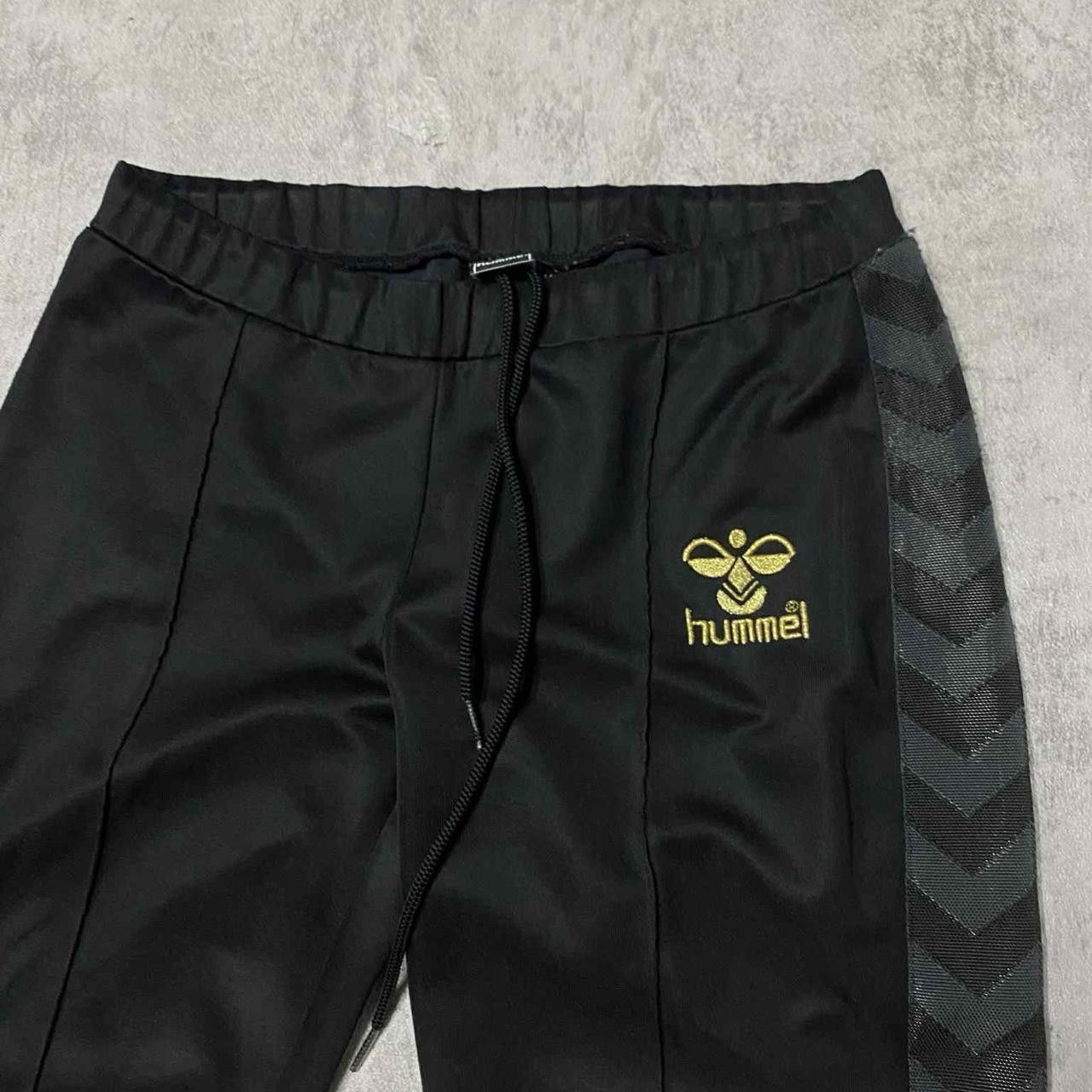 Hummel Black & grey Hummel track pants #sportswear Size US 32 / EU 48 - 3 Thumbnail