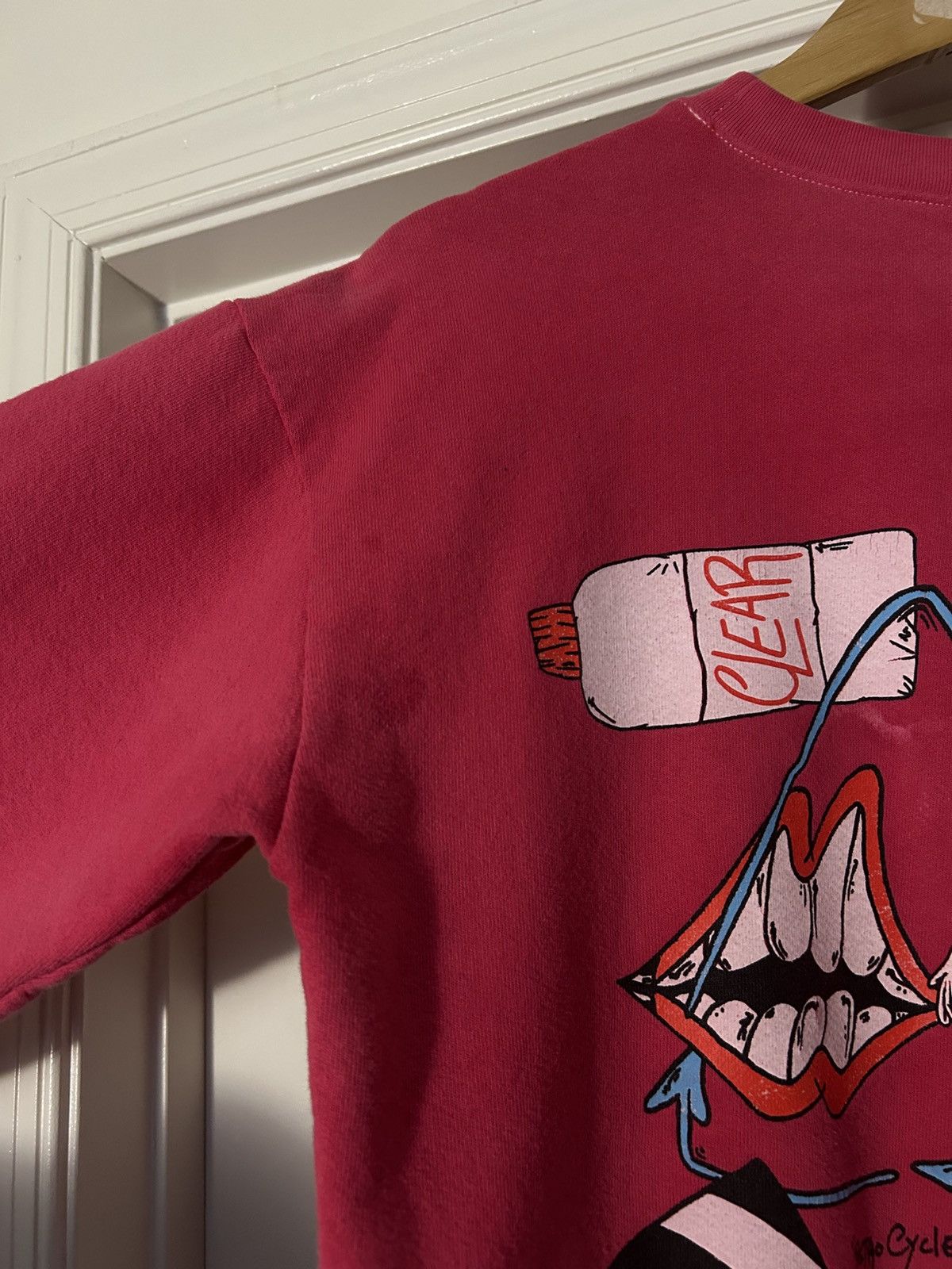 Chrome Hearts Chrome hearts matty boy retro cycle sweatshirt crewneck pink Size US S / EU 44-46 / 1 - 9 Thumbnail